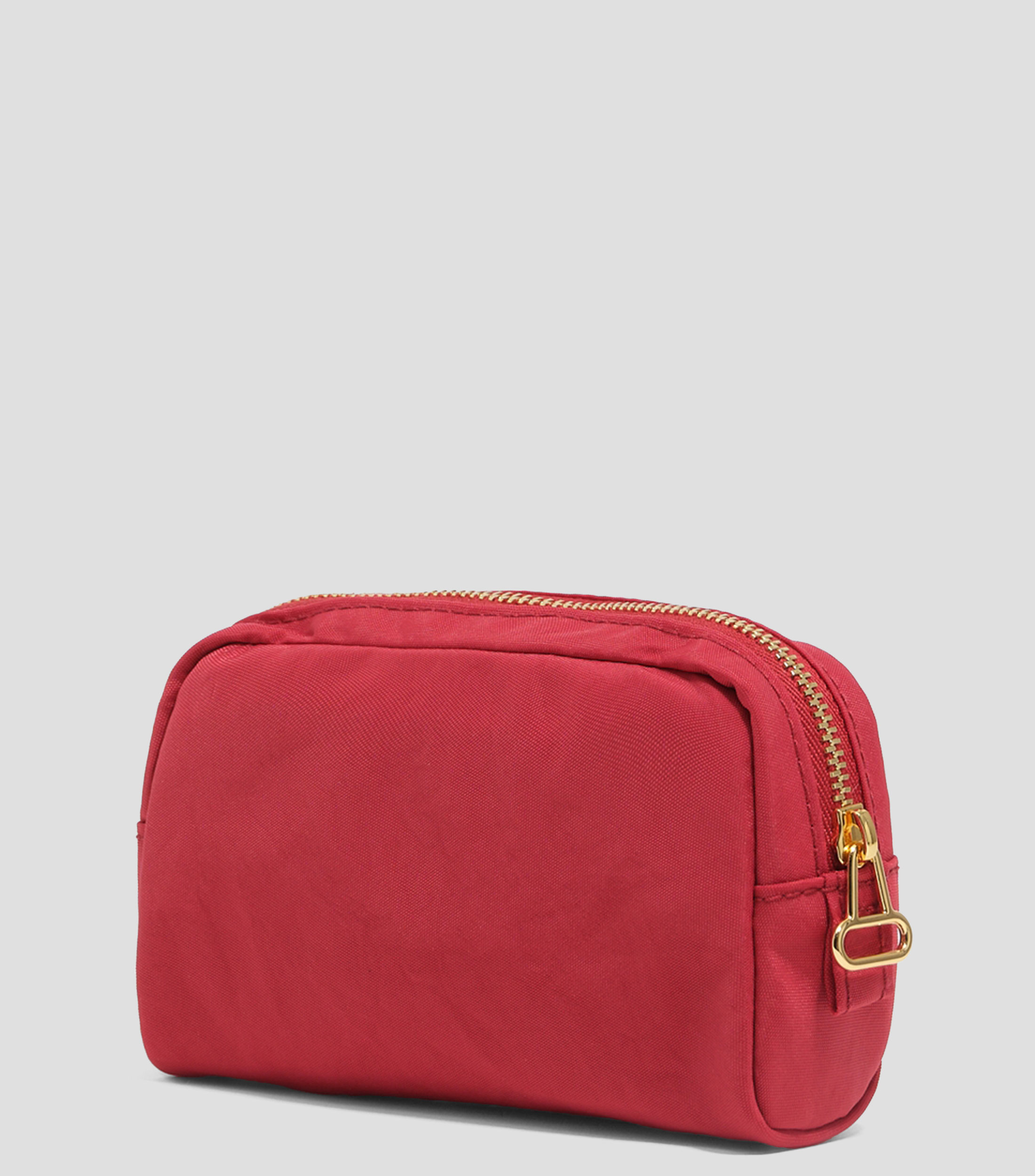 Neceser mini nylon rojo Mujer