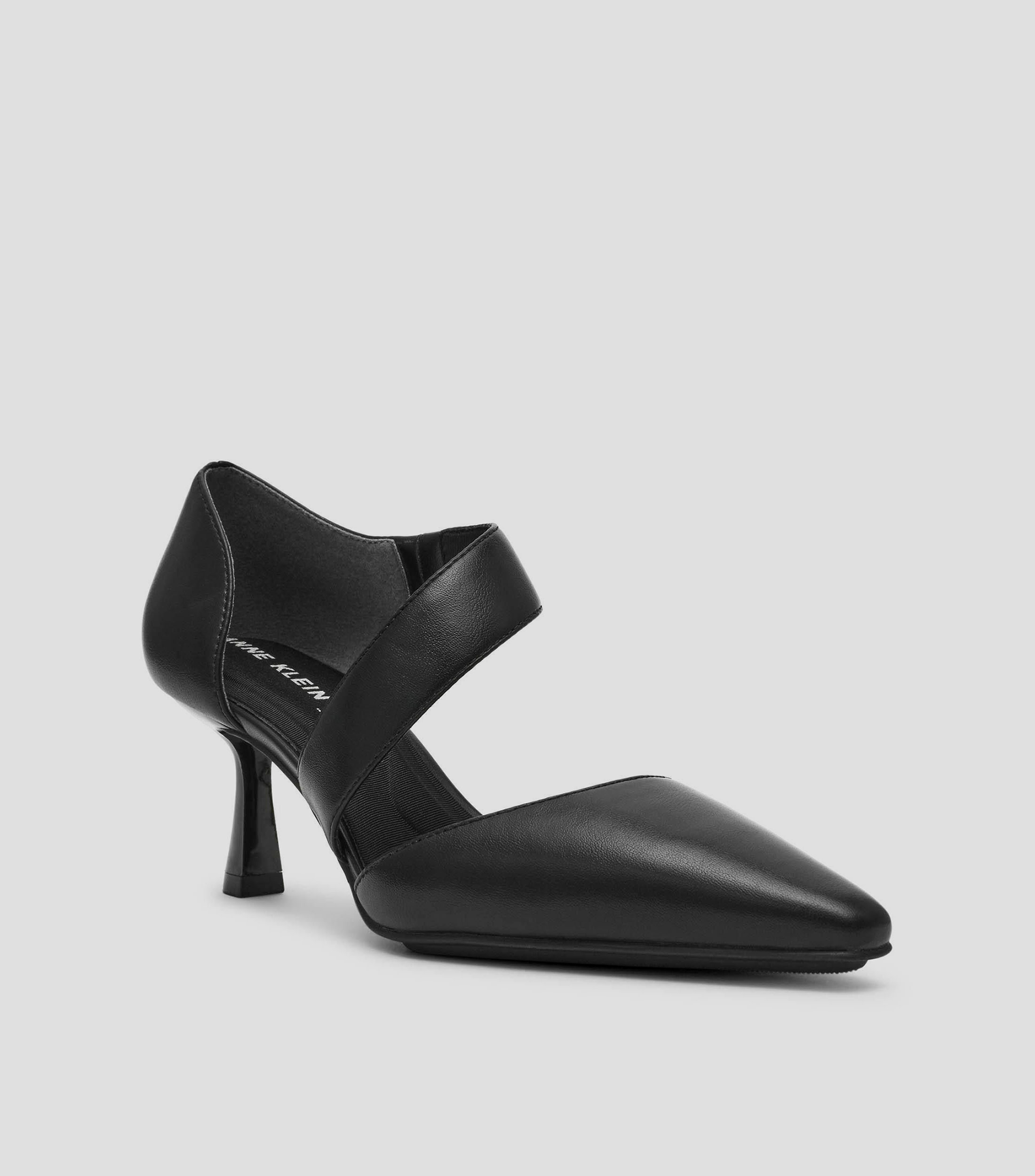 Zapatillas con tacón delgado Mujer