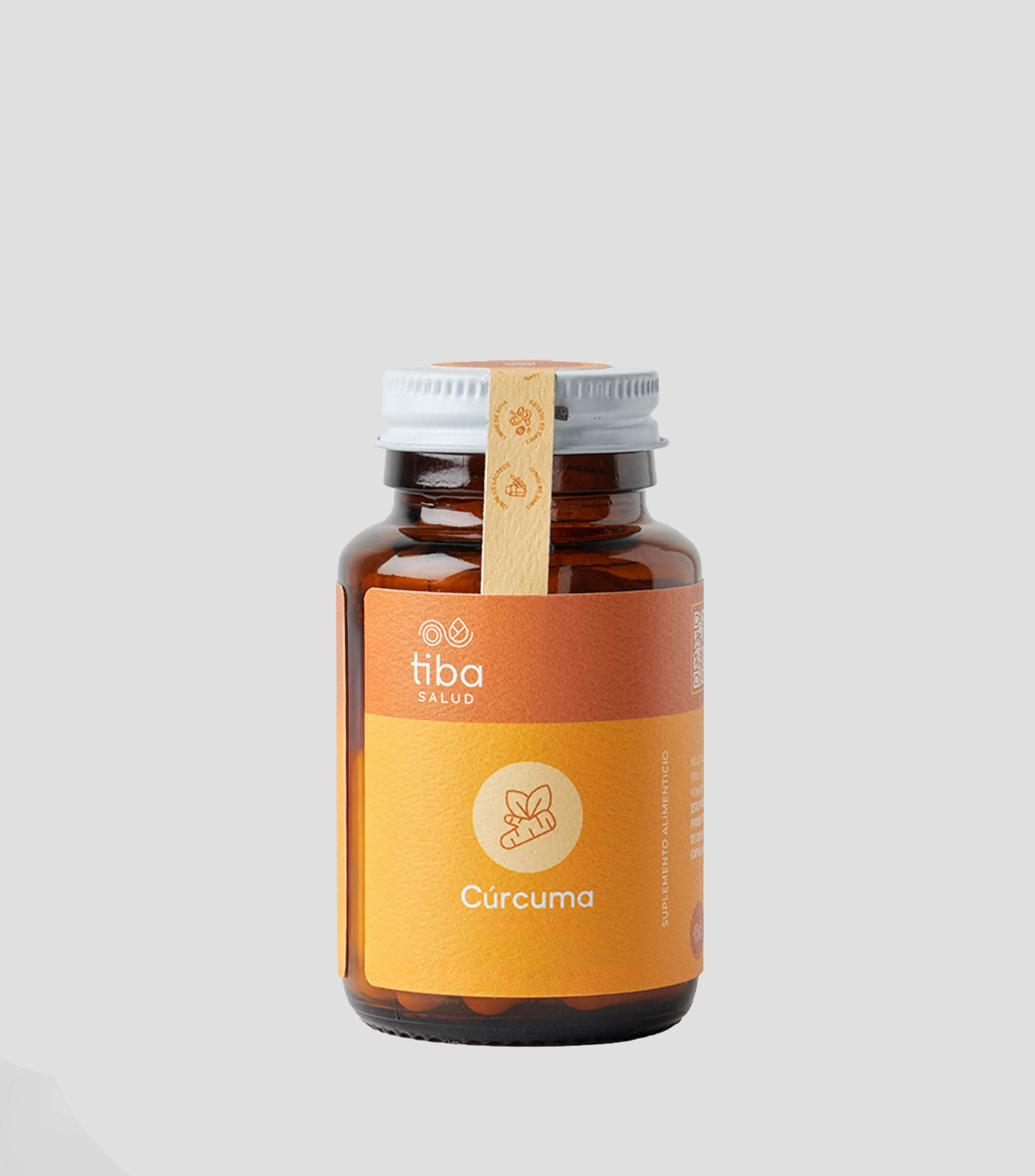 Suplemento alimenticio Cúrcuma, 60 cápsulas