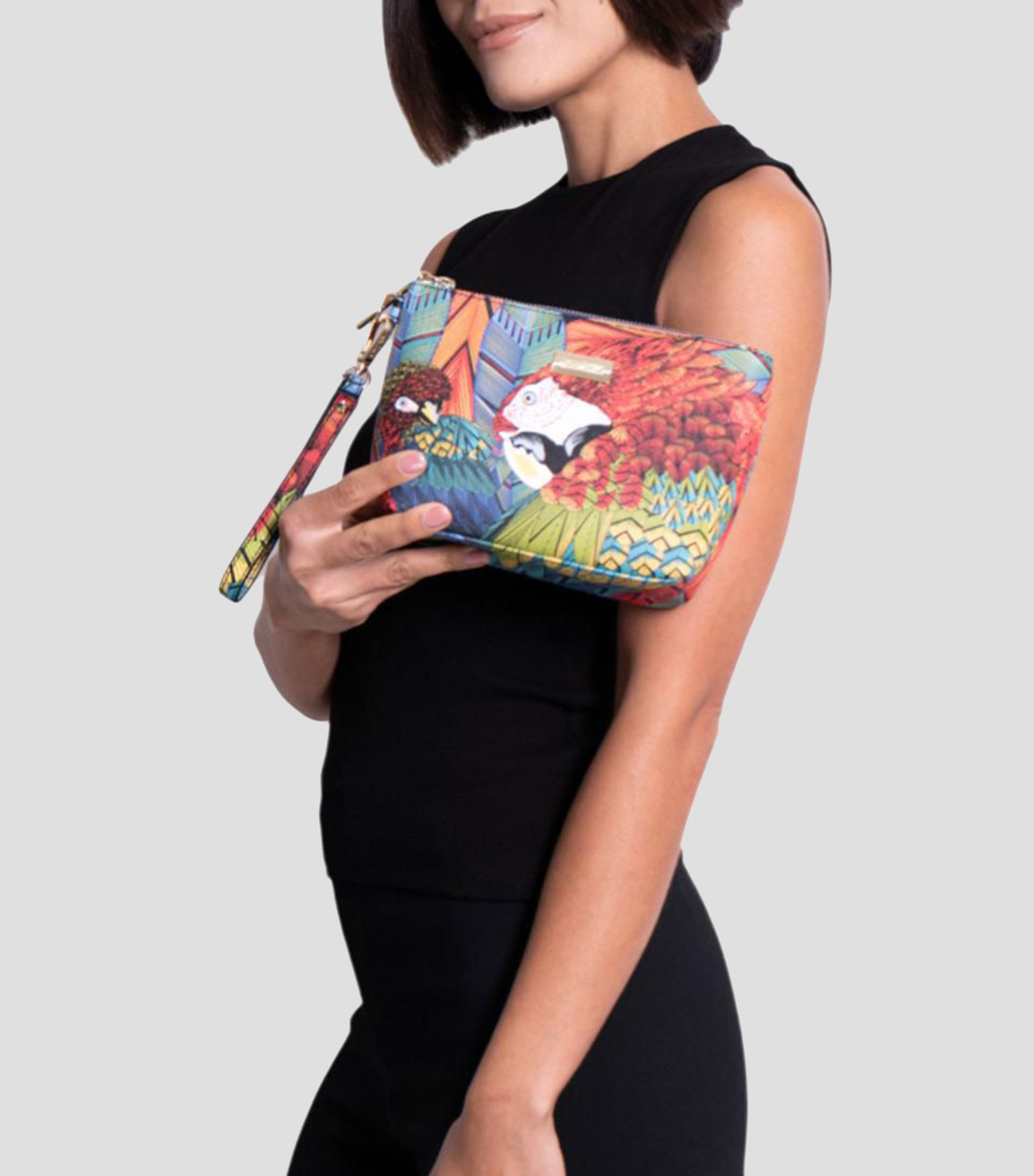 Cosmetiquera Guacamaya Mujer