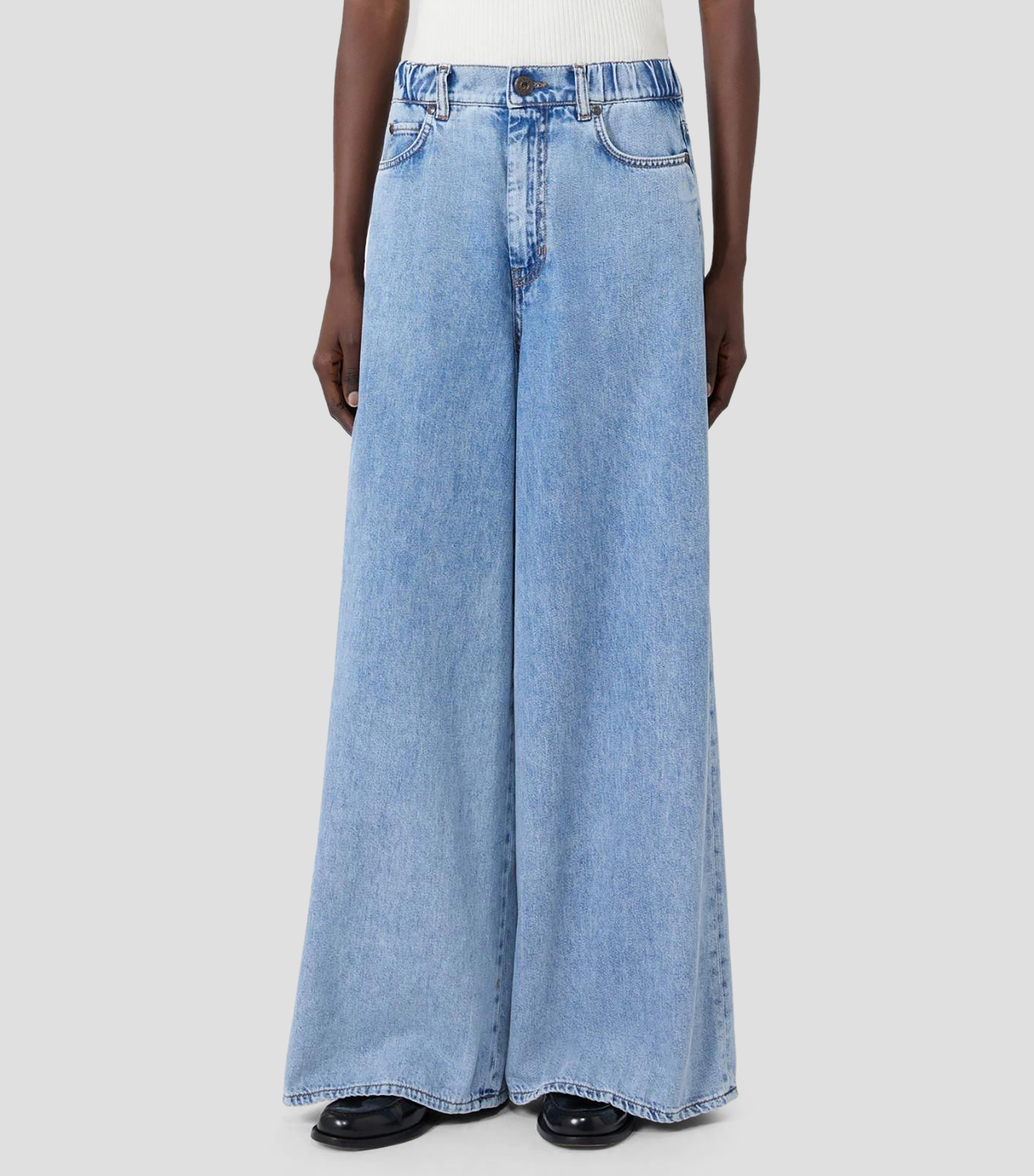 Jeans Wideleg Mujer