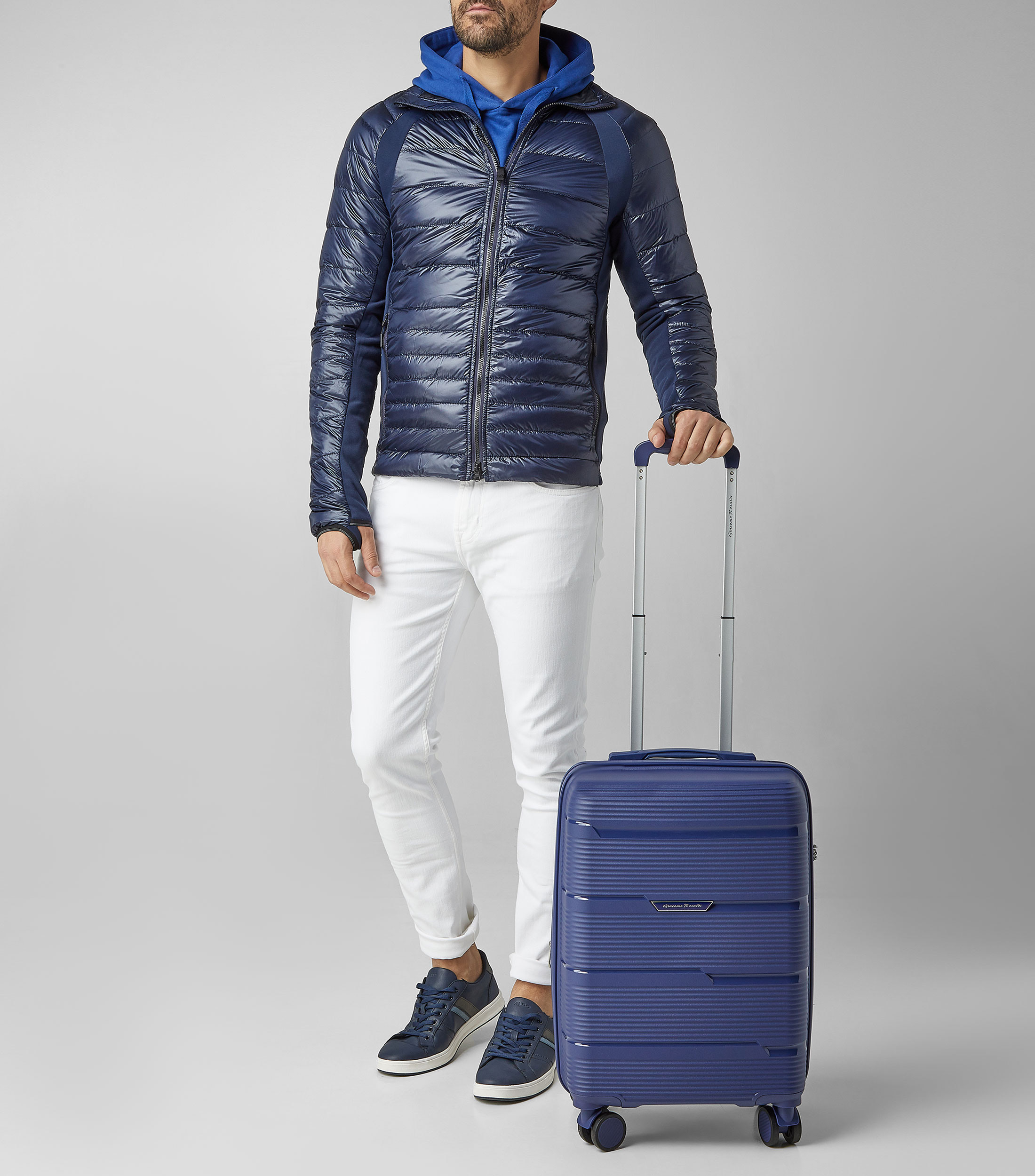 Maleta de viaje azul
