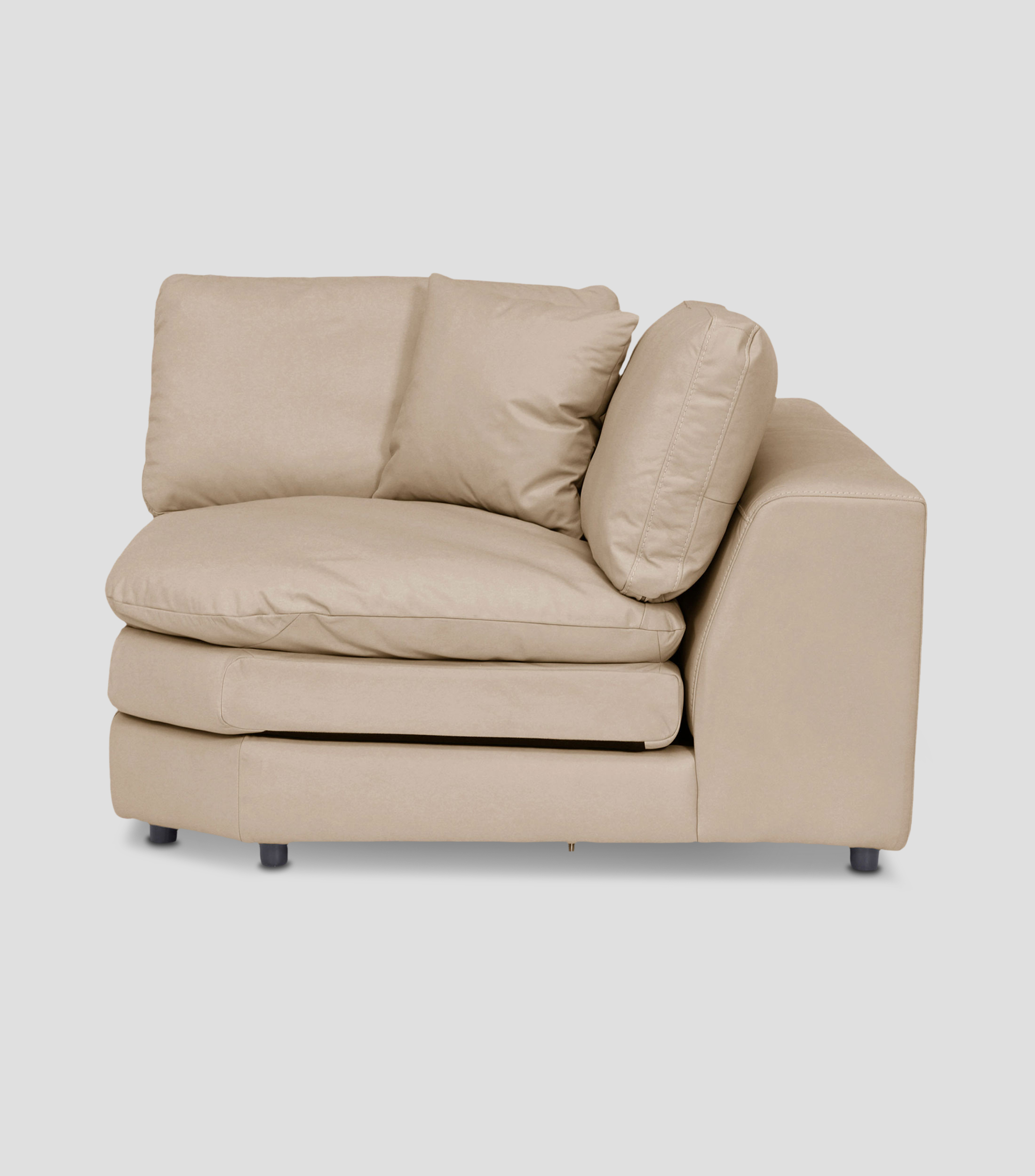 Sillón en piel Namur Diamante