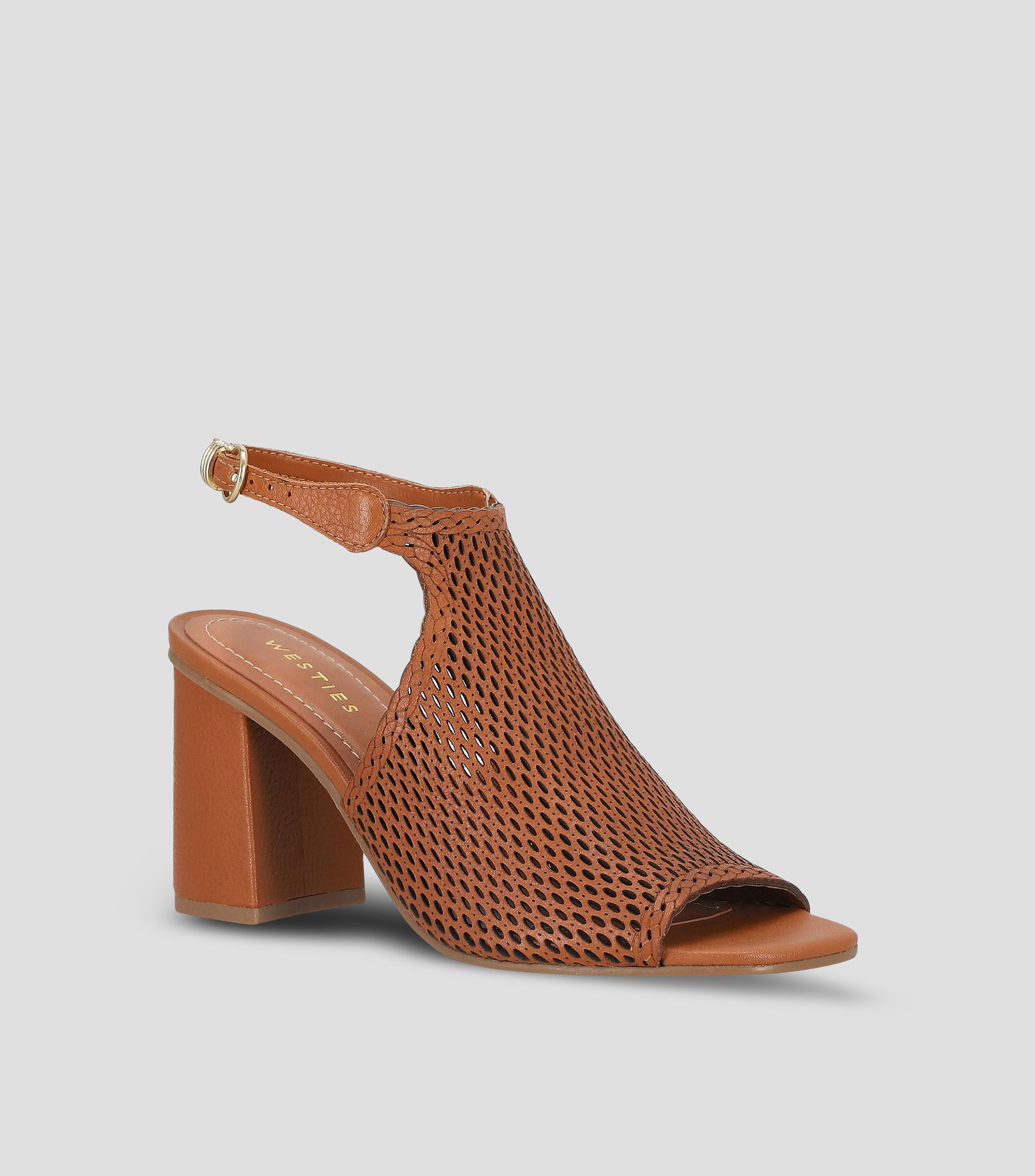 Sandalias con Tacon Ancho de 8.8 cm Mujer
