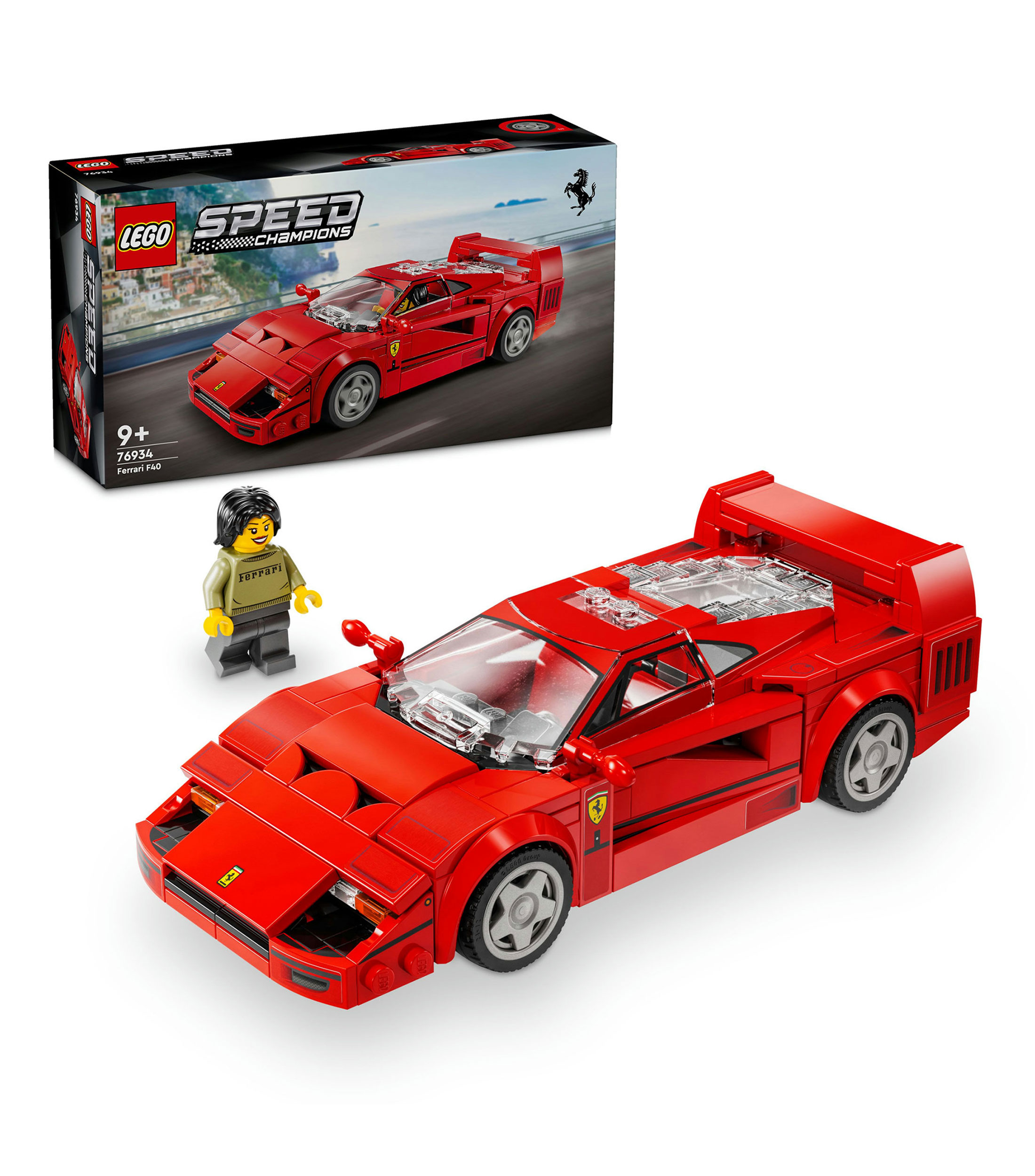 Lego Speed Champions Superauto Ferrari F40 Juguete 76934
