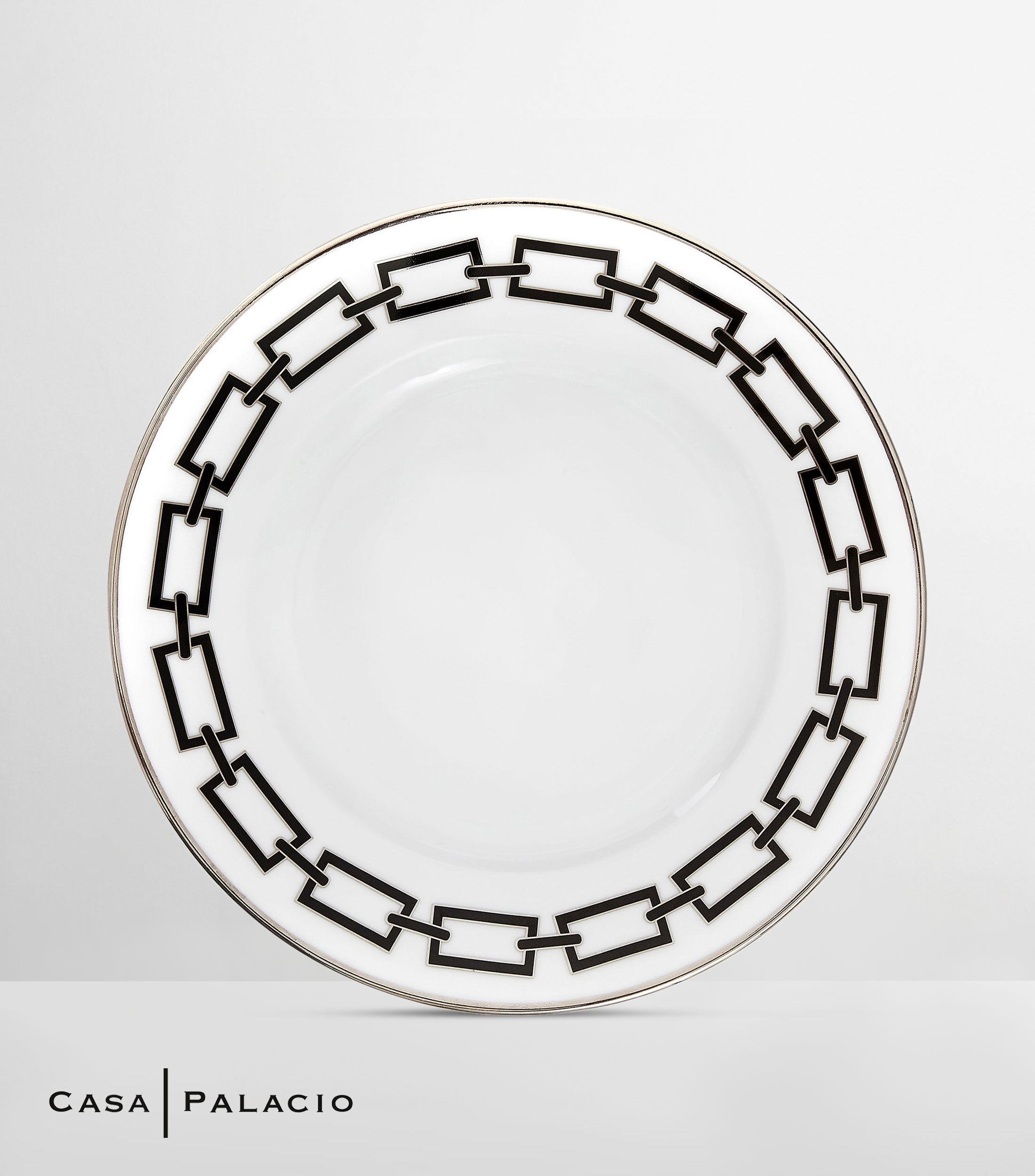 Plato para postre Catena en porcelana