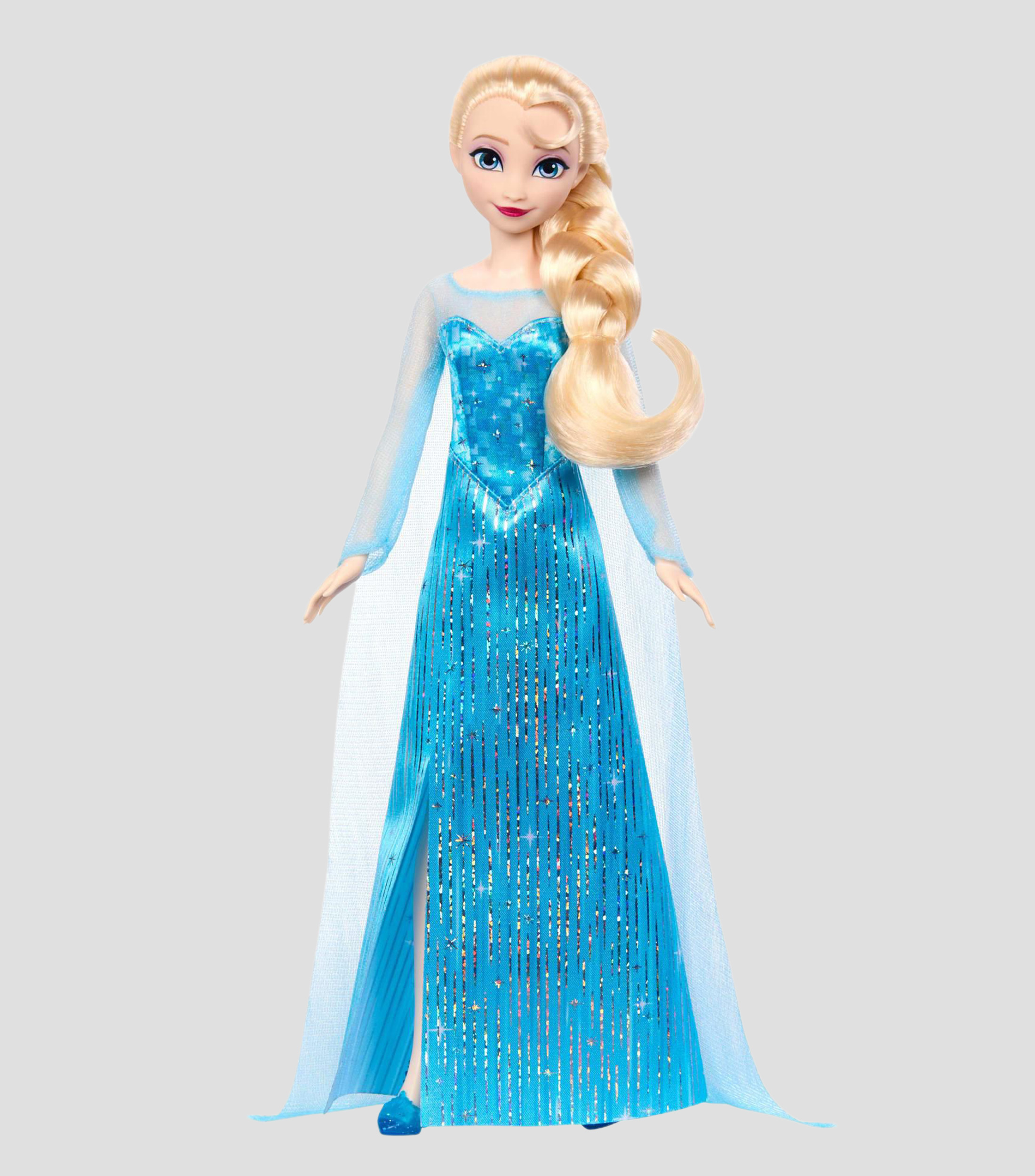 Muñeca Elsa Con Vestido de Tela