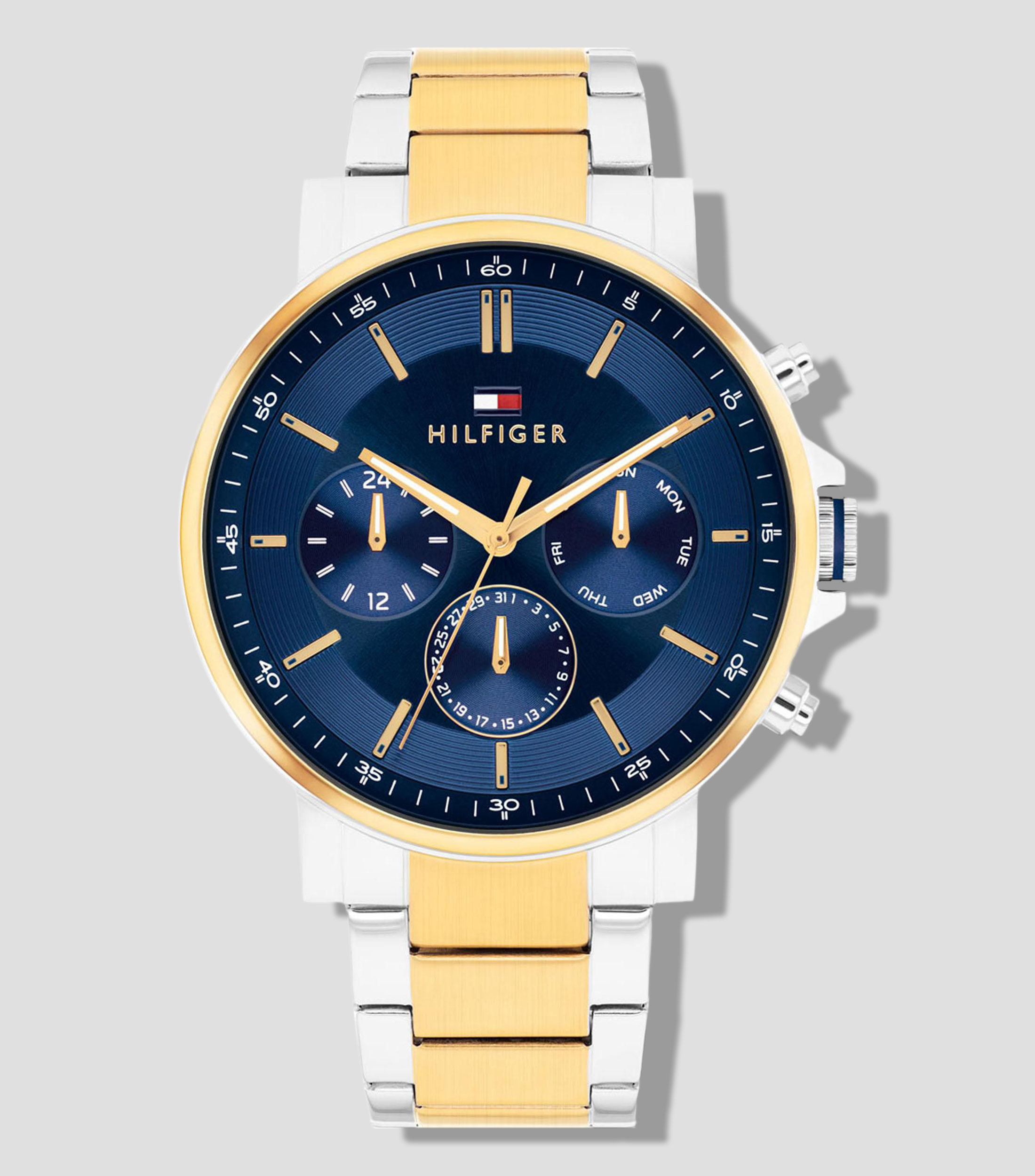 Reloj para hombre Tyson Casual, Plateado, Dorado