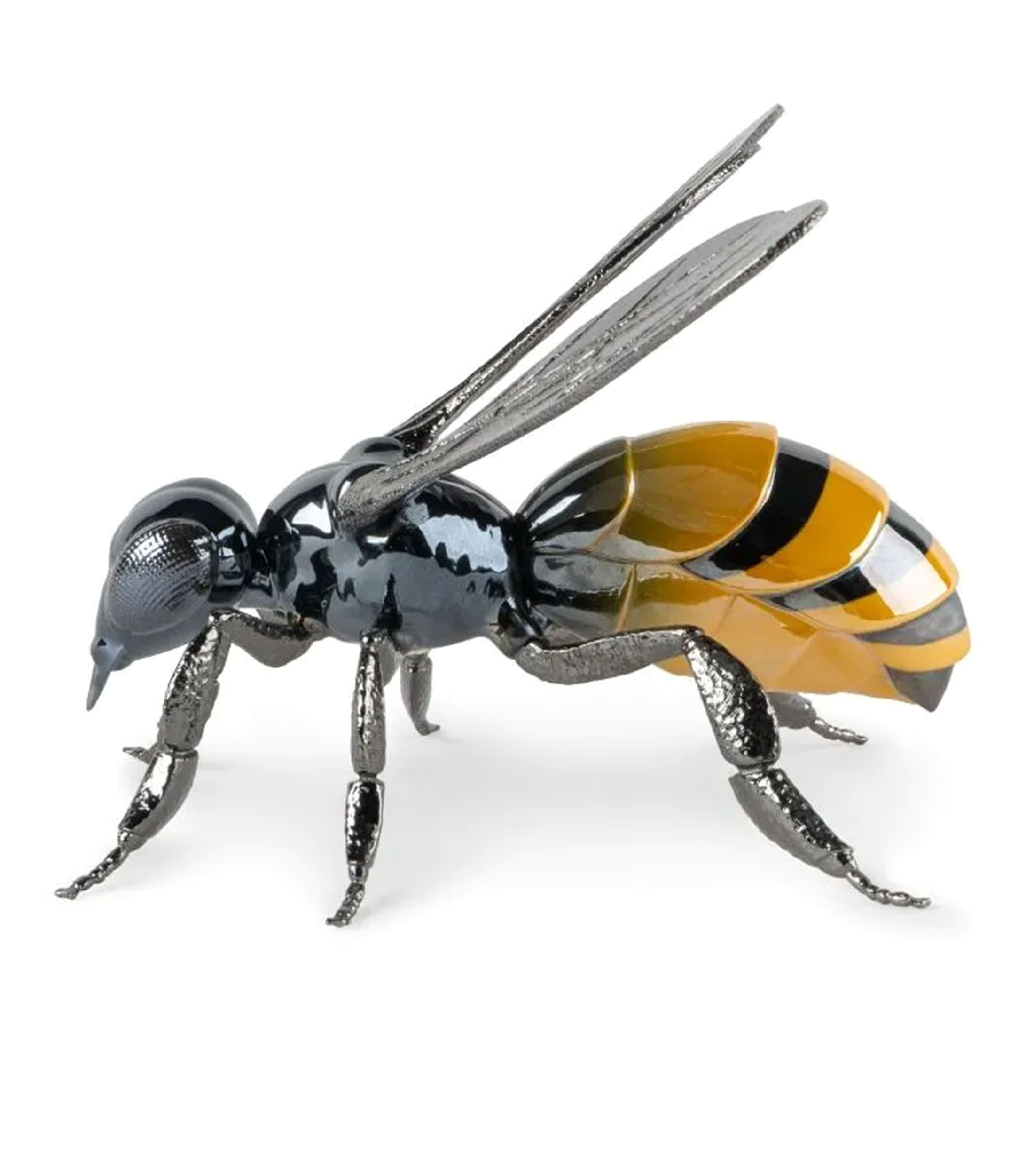 Escultura de Abeja en porcelana