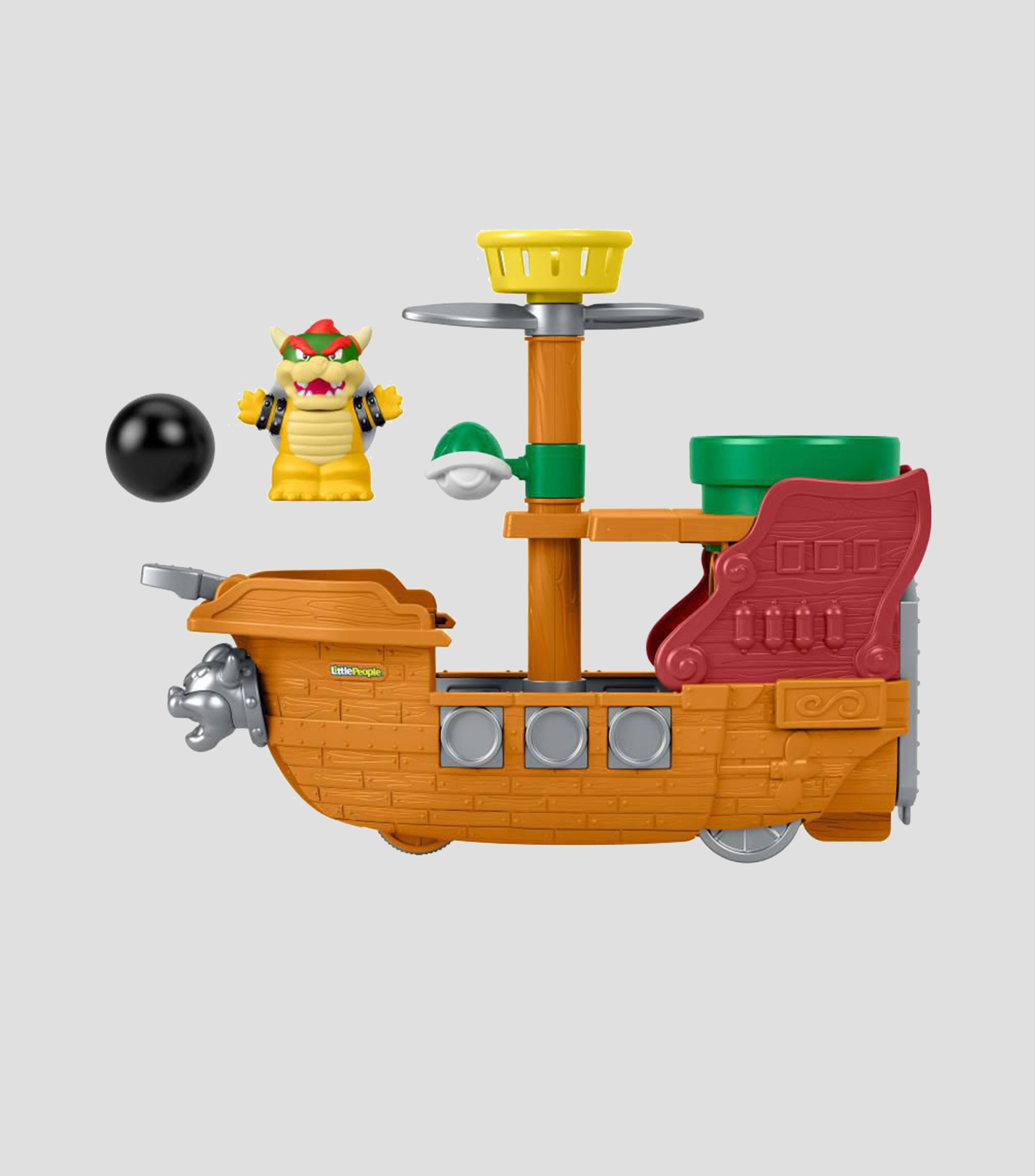 Little People Barco de Batalla de Bowser