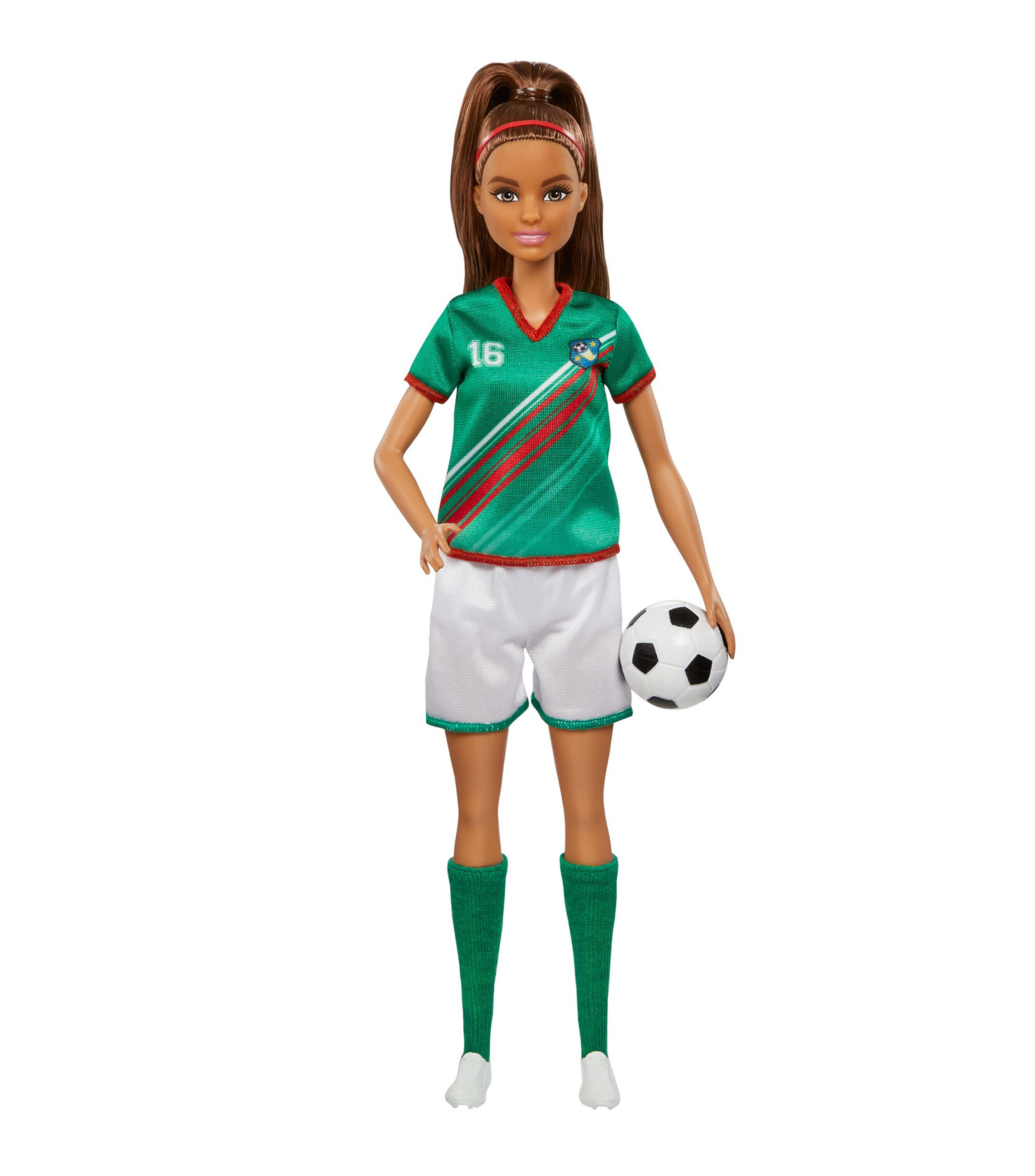 Muñeca jugadora fútbol