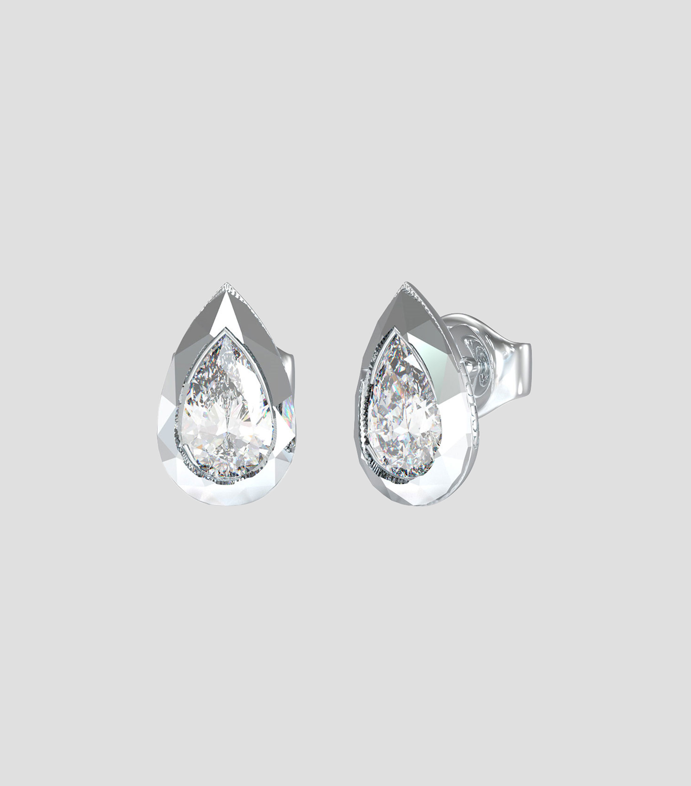 Aretes 4G Light con Cristales Mujer