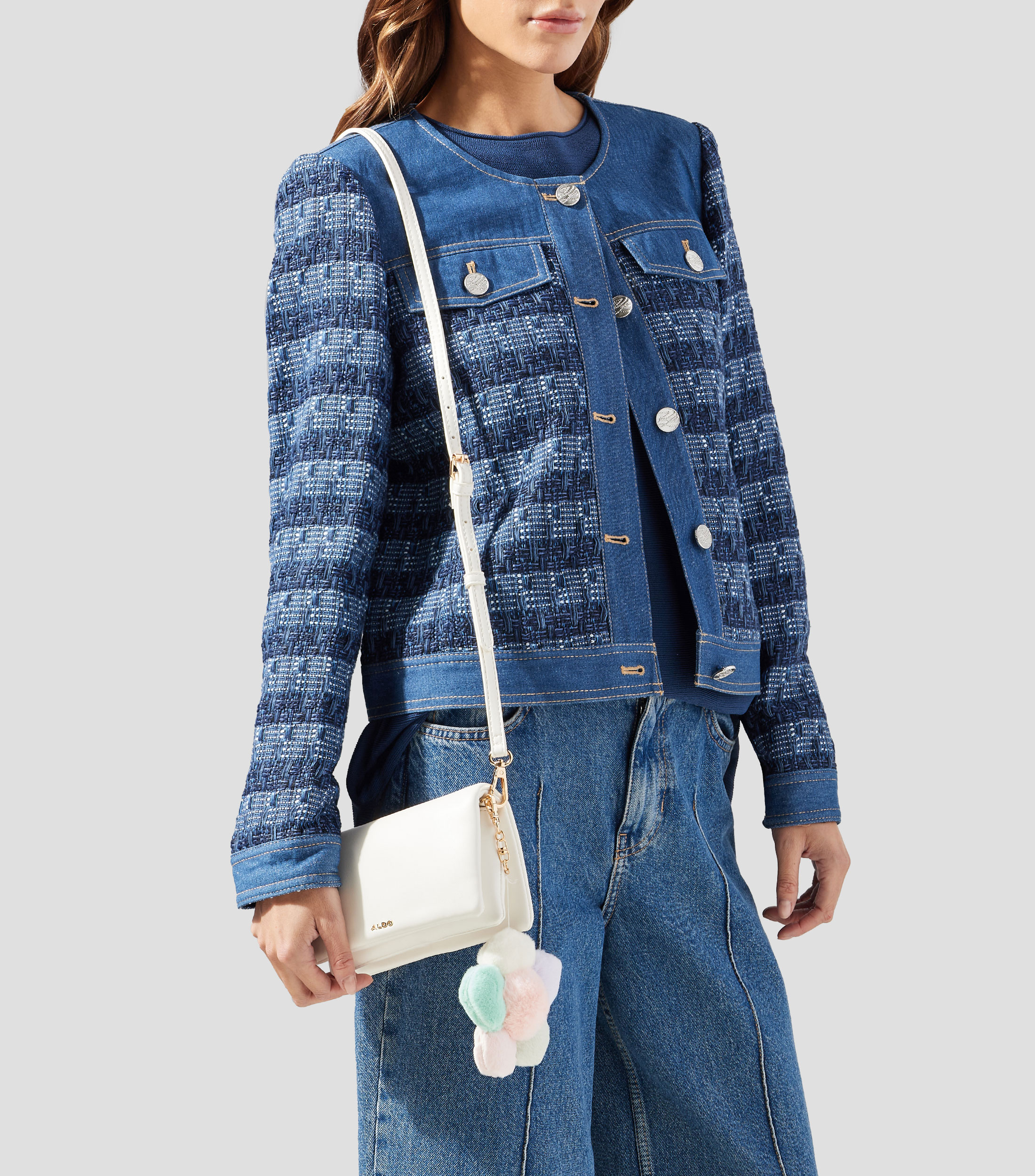 Bolsa crossbody lisa Mujer