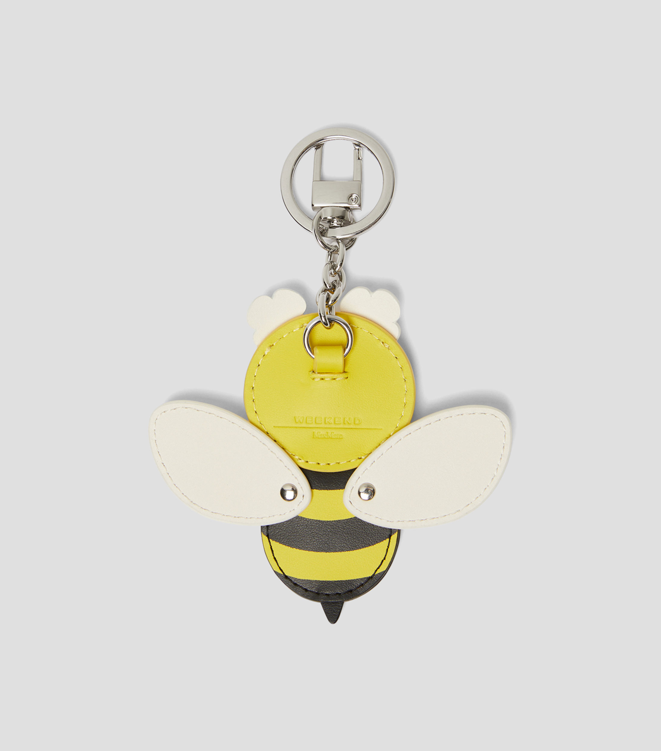 Llavero abeja en piel Mujer