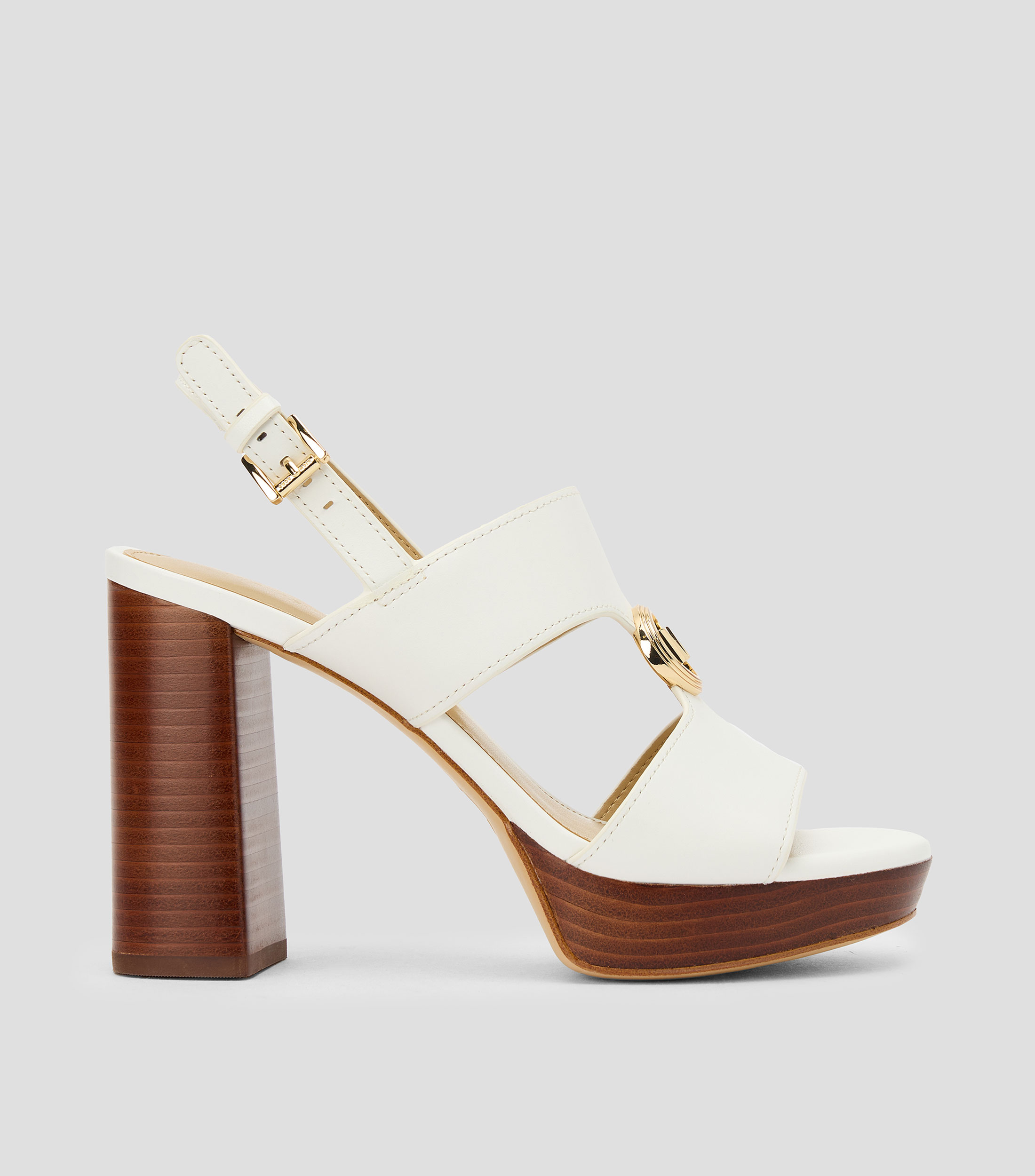Sandalias con Tacón ancho de 11 cm Mujer