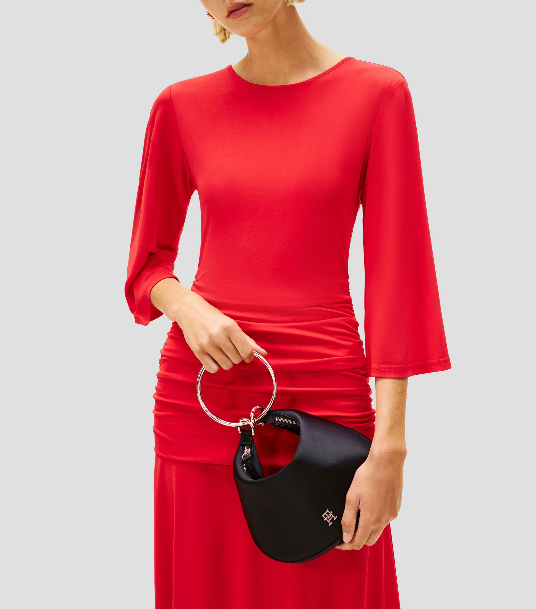 Bolsa hobo negra Bright lisa Mujer
