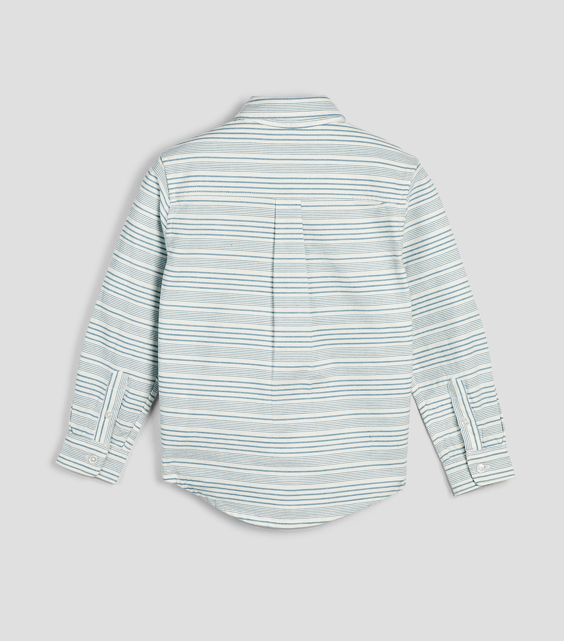 Camisa rayas manga larga Niño