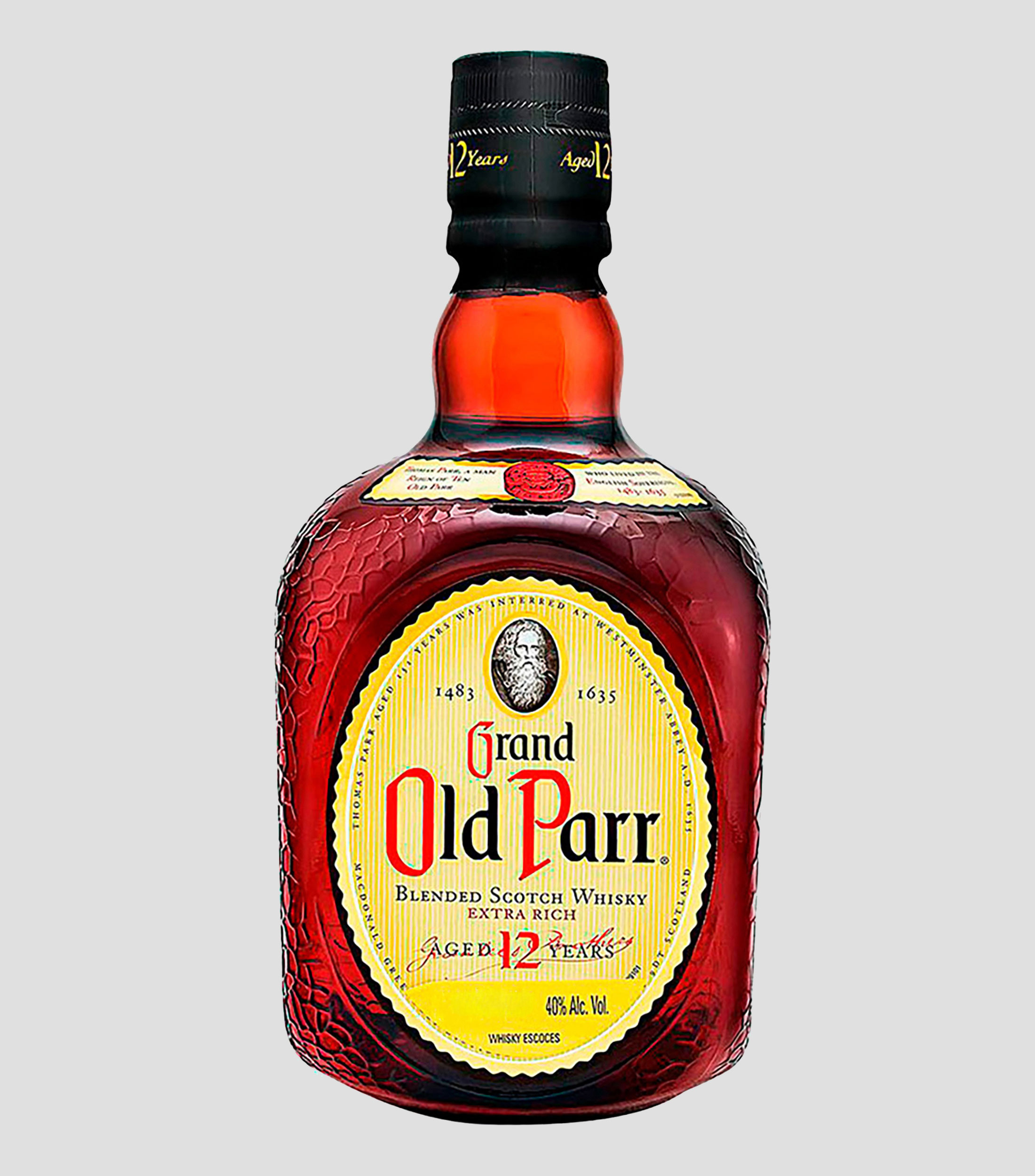 Whisky Old Parr 12 años Blended Scotch, 750 ml