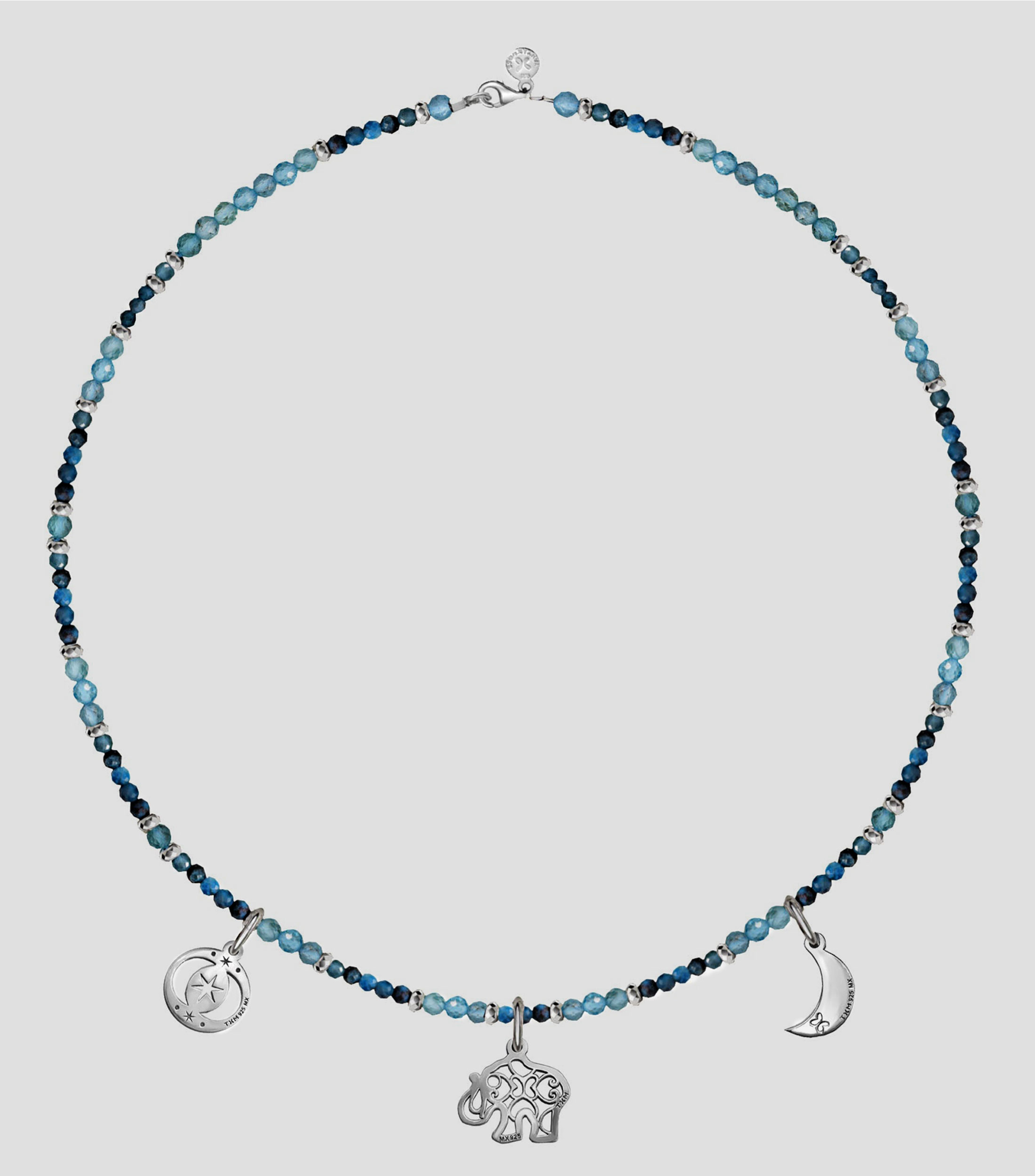 Collar en Plata .925 con Charms Mujer