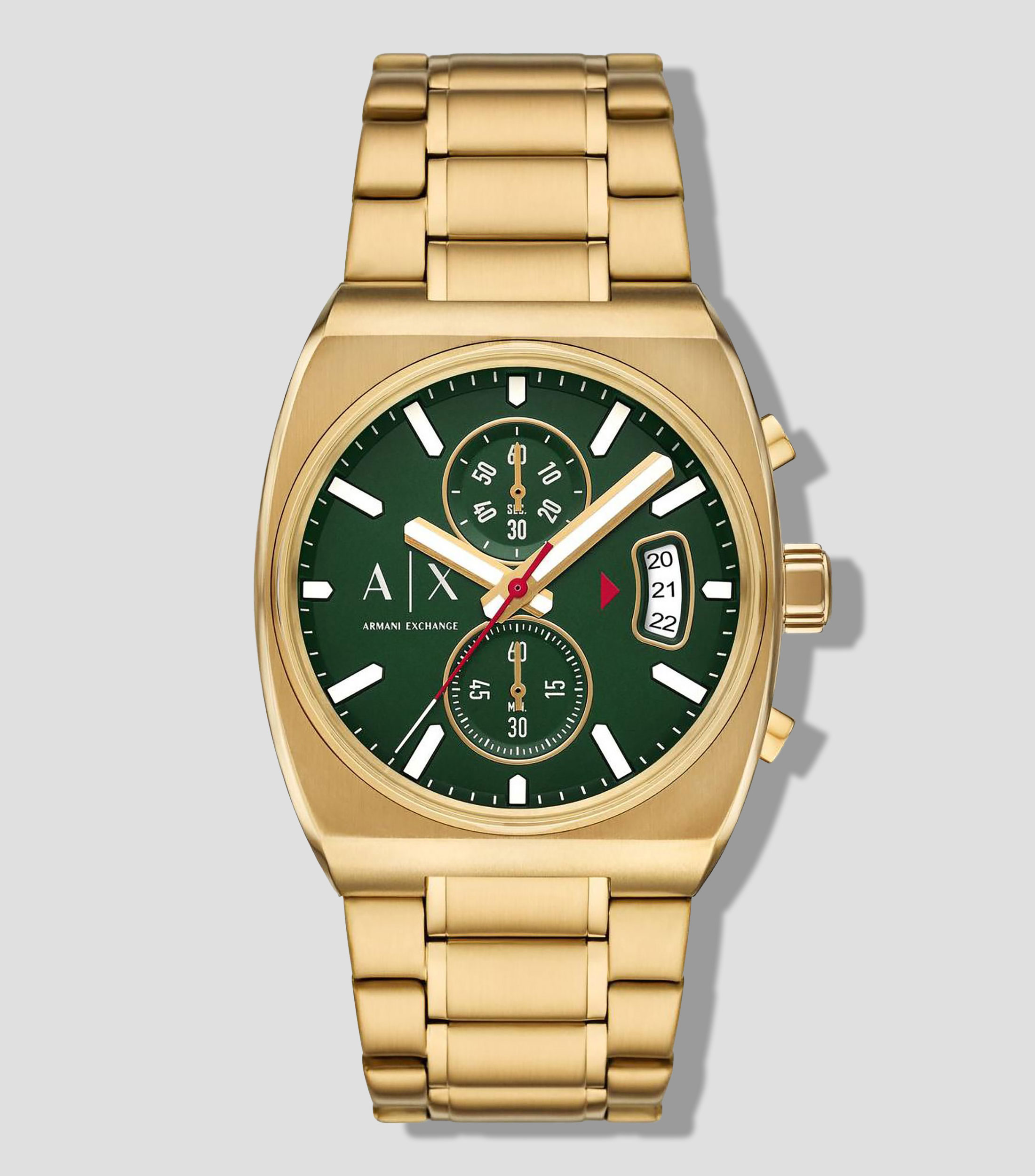 Reloj para hombre Street Casual, Dorado