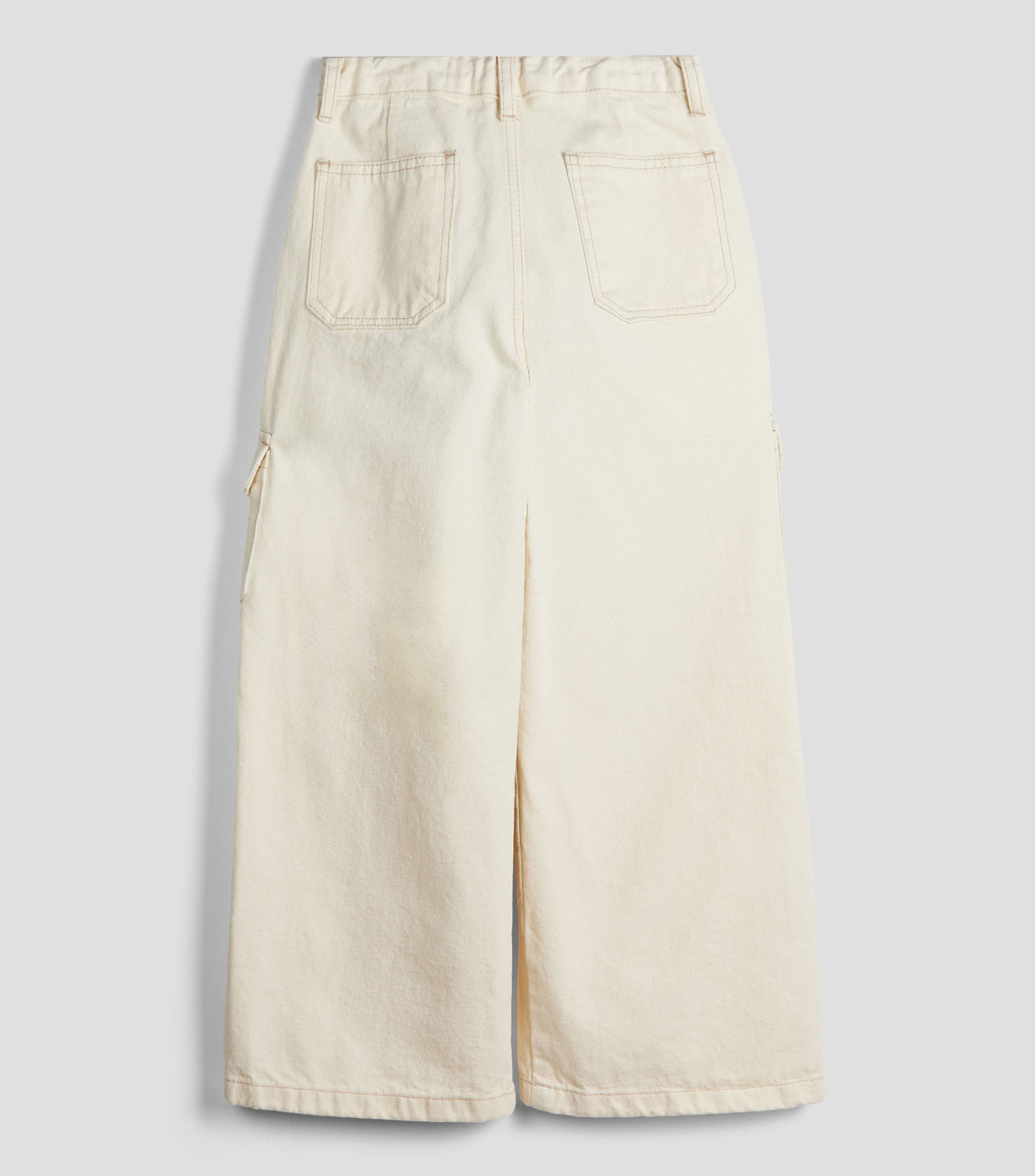 Jeans cargo regular Niña