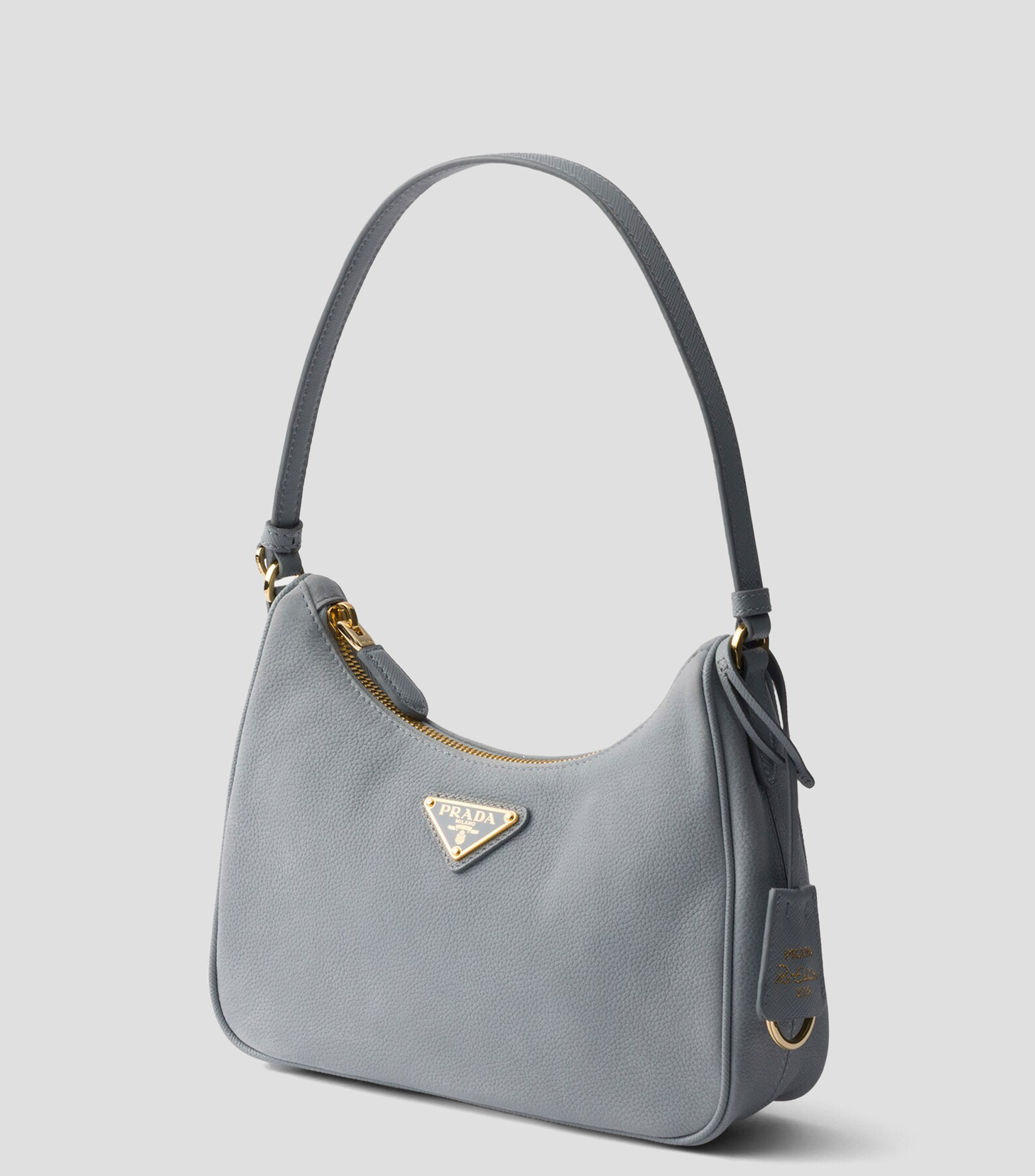 Minibolsa Prada Re-Edition 2005 de piel nobuk y saffiano Mujer