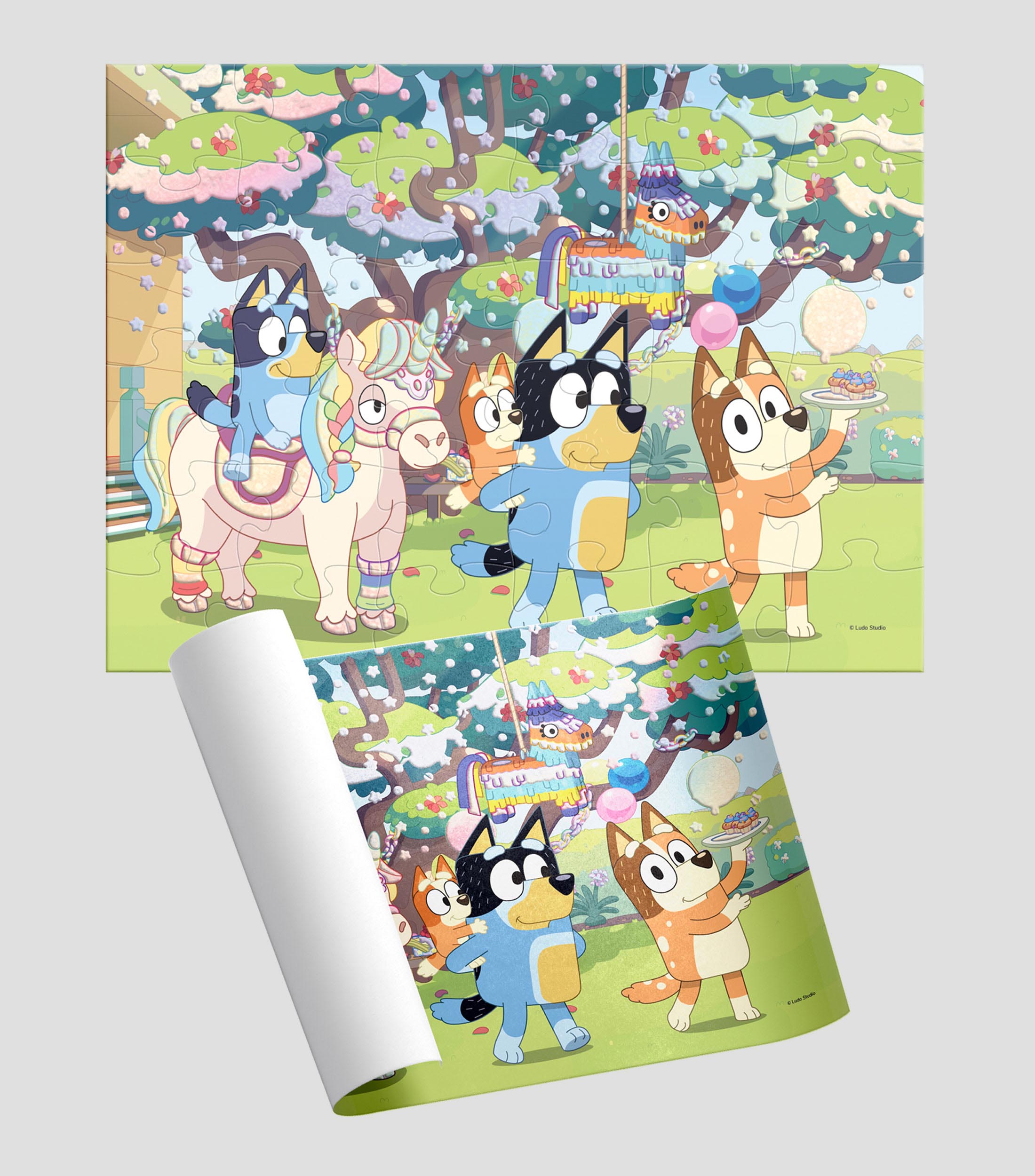Rompecabezas Infantil Bluey Cilindro