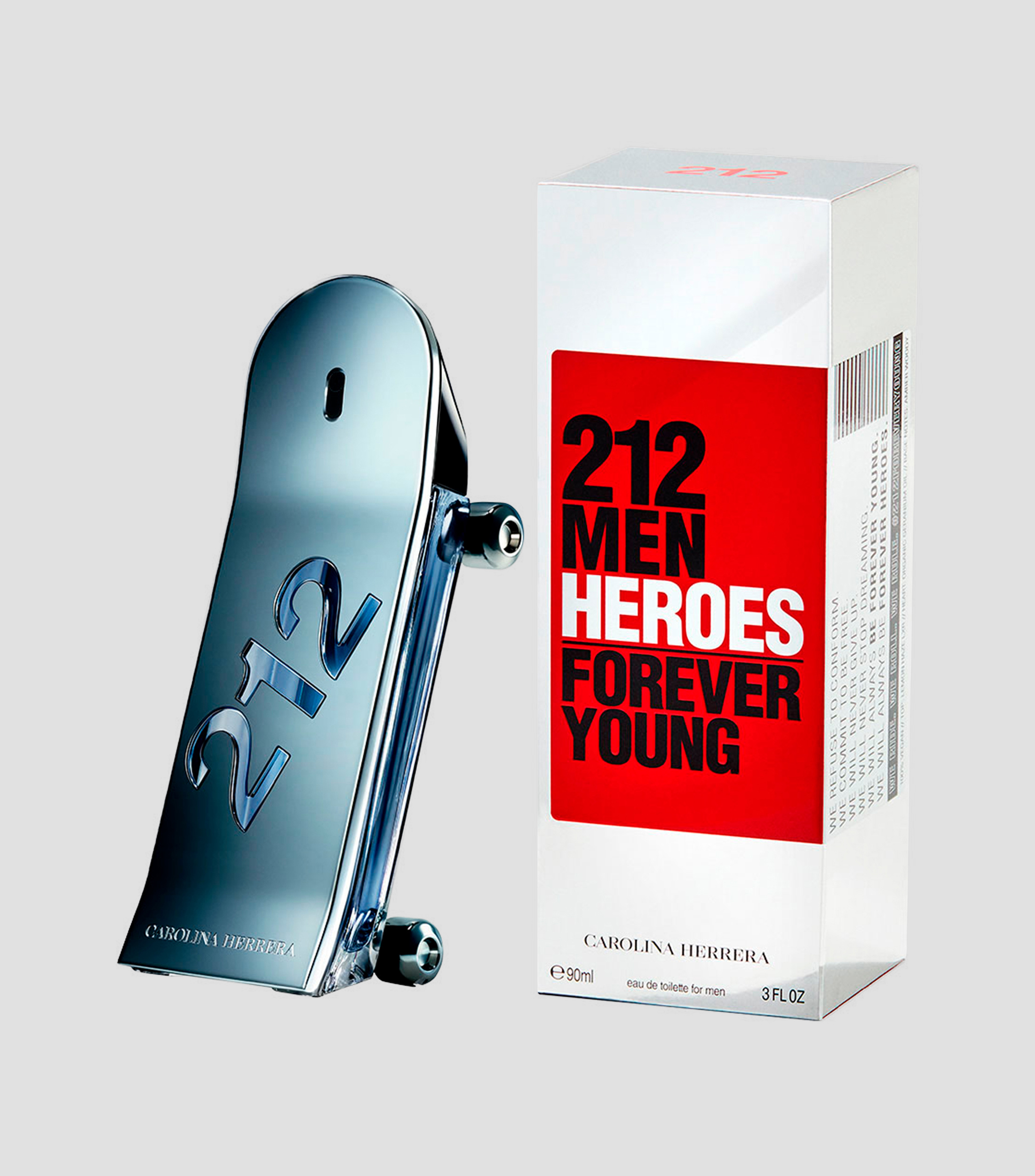 Perfume, 212 Heroes Eau de Toilette, 90 ml Hombre