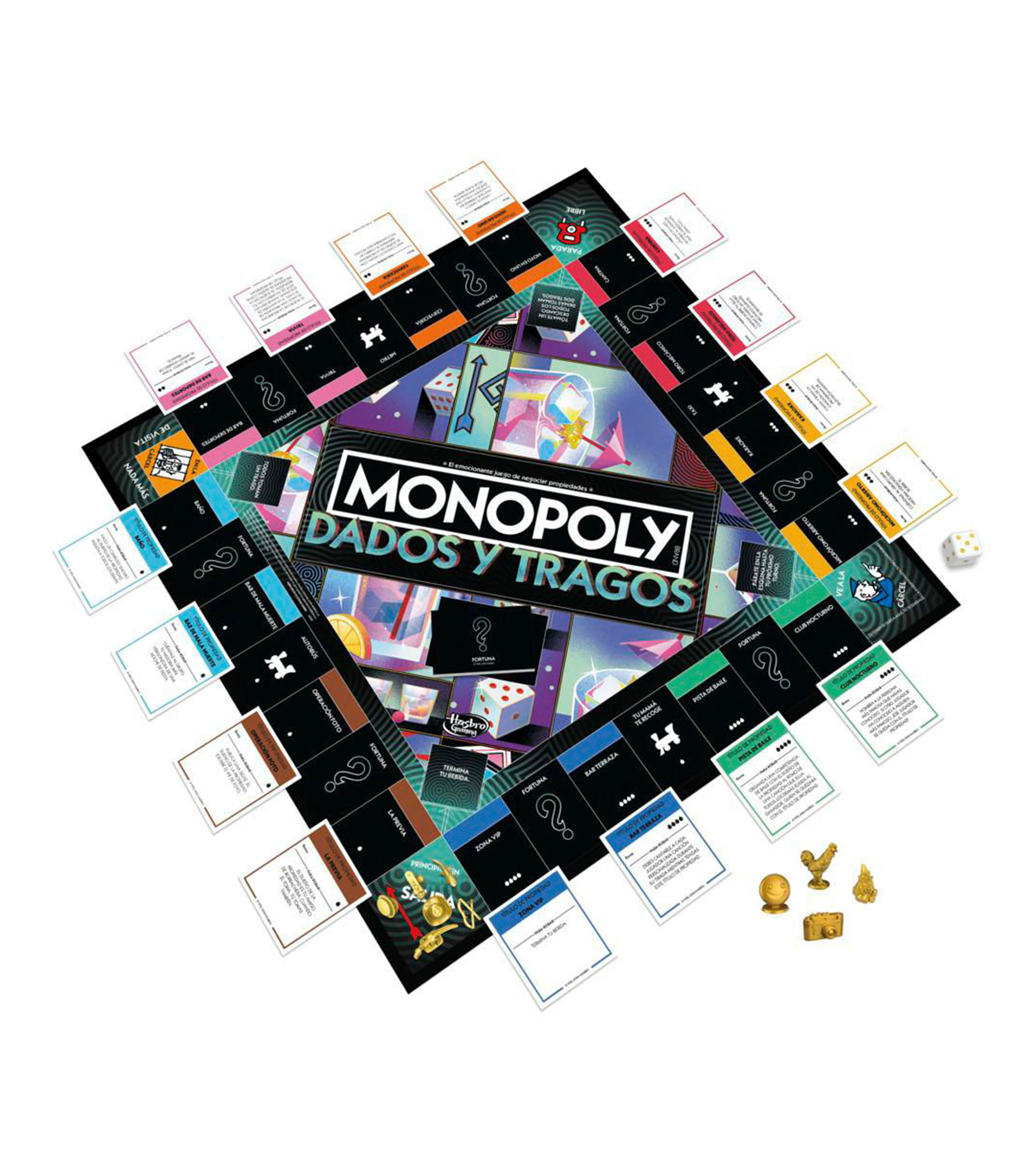 Juego de mesa, Monopoly Tragos y Dados