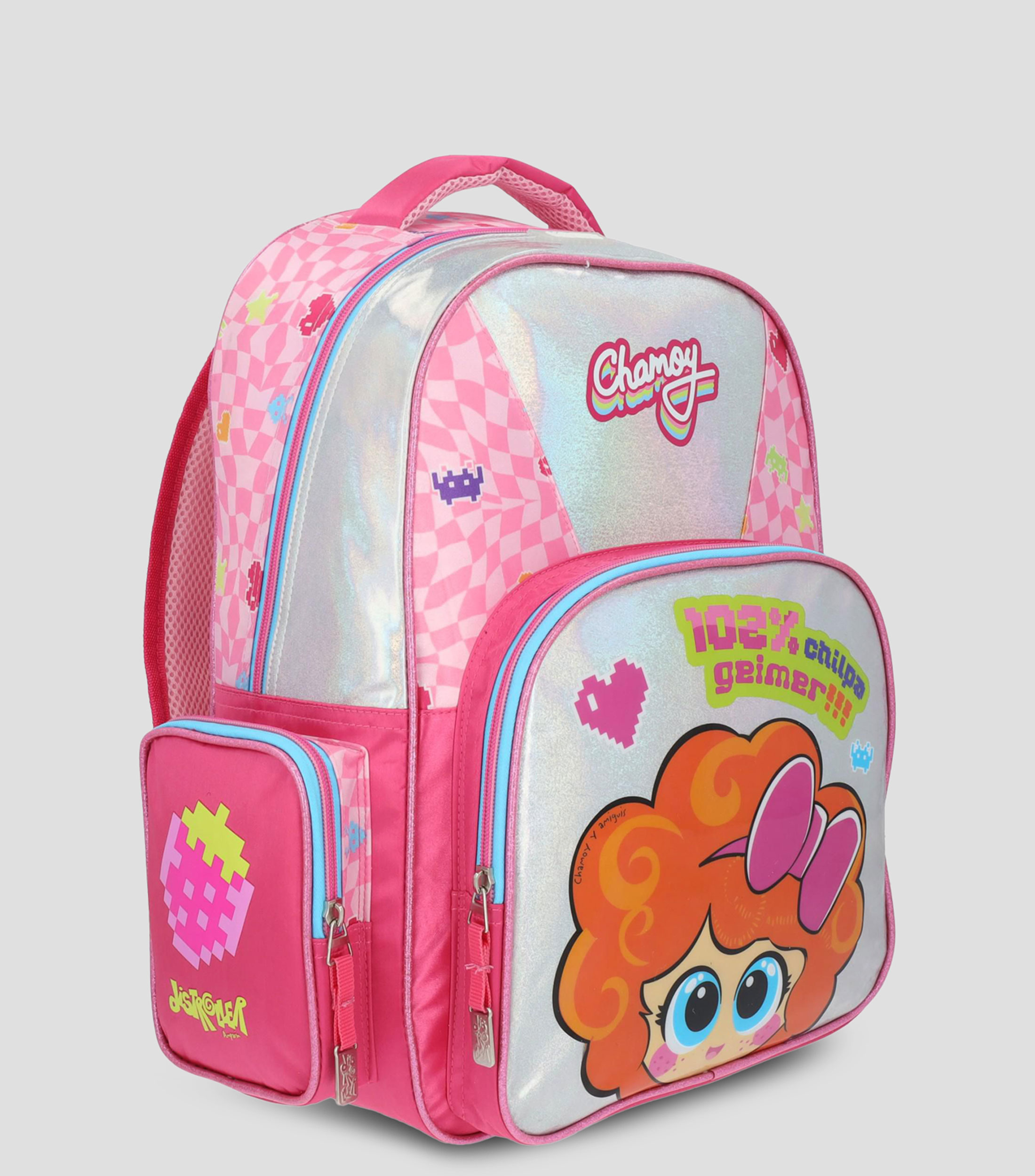 Mochila Escolar Chamoy y Amiguis Niña