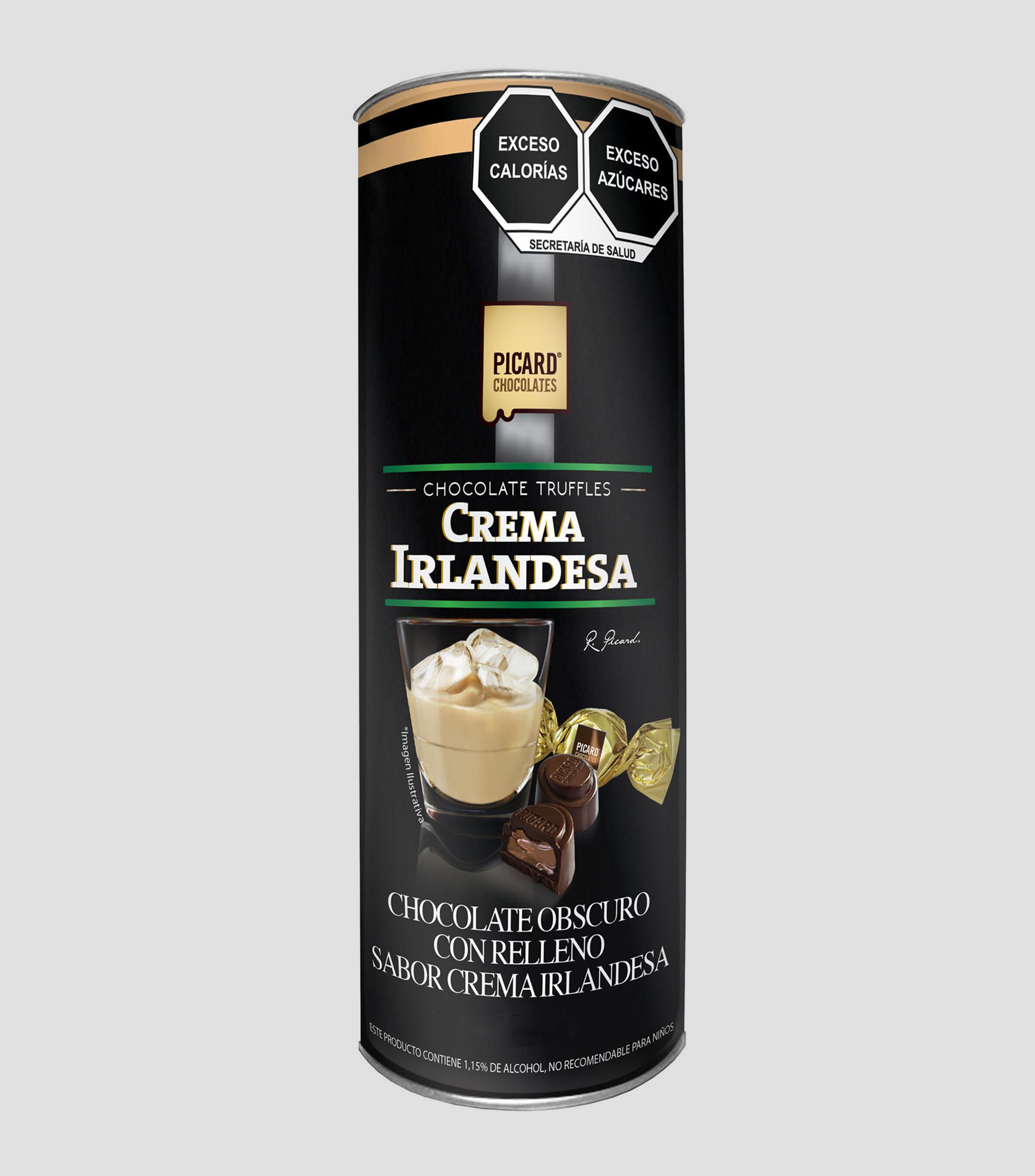 Chocolate Oscuro con Crema Irlandesa, 180 gr