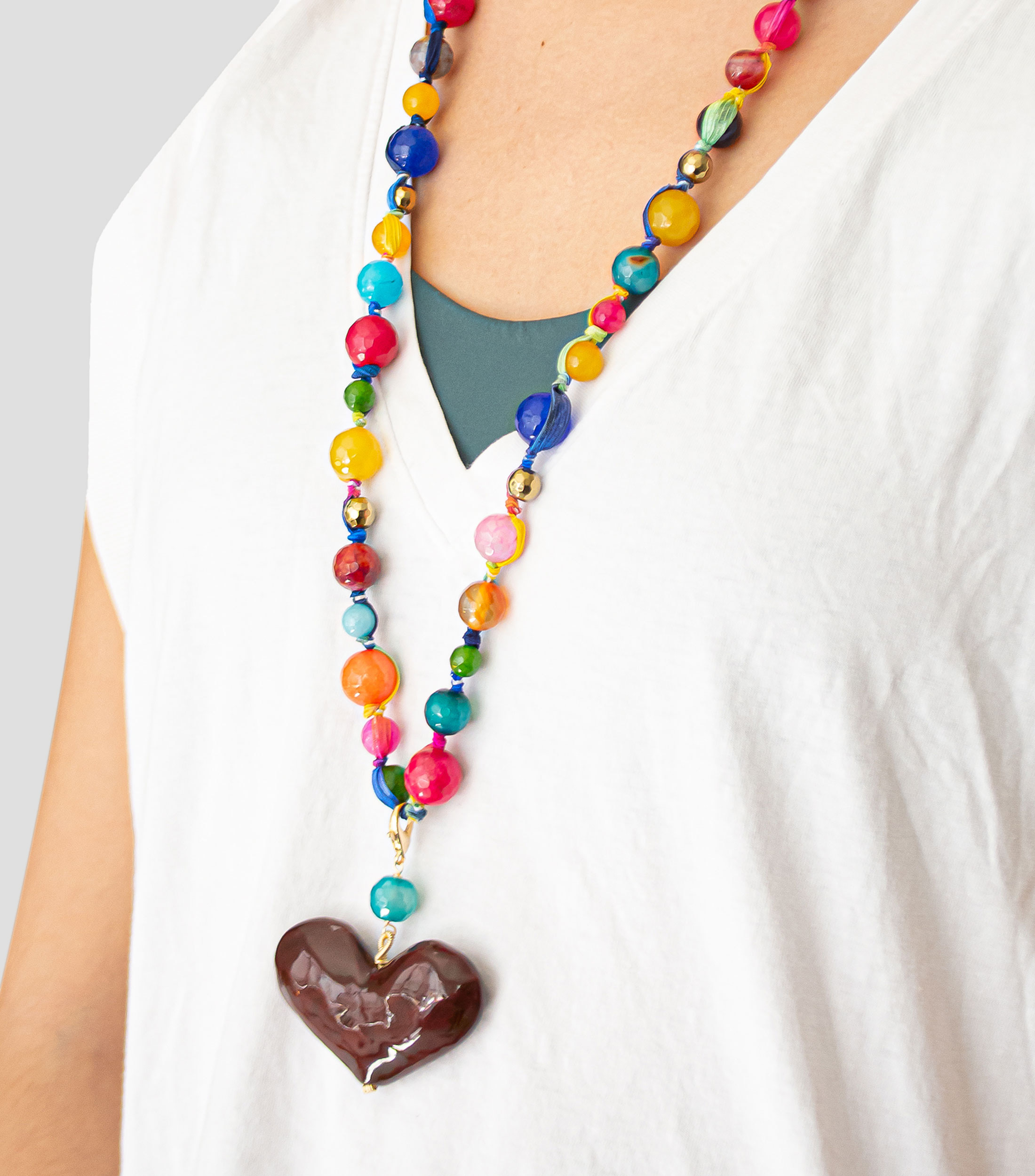 Collar Corazon Mujer
