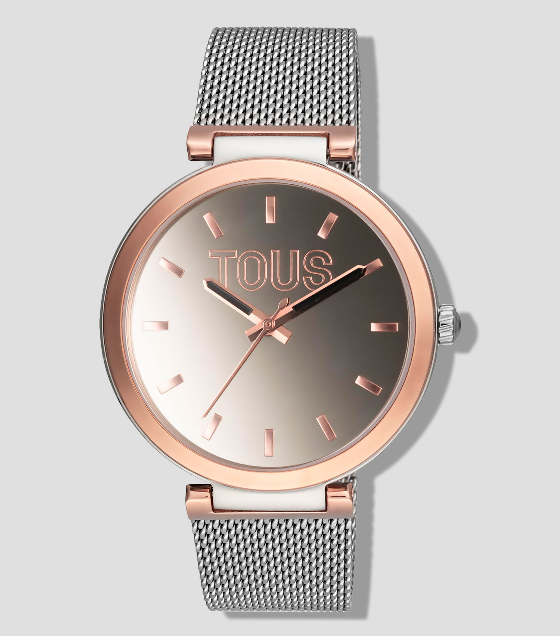 Reloj para Mujer S-Mesh Casual, Oro rosa