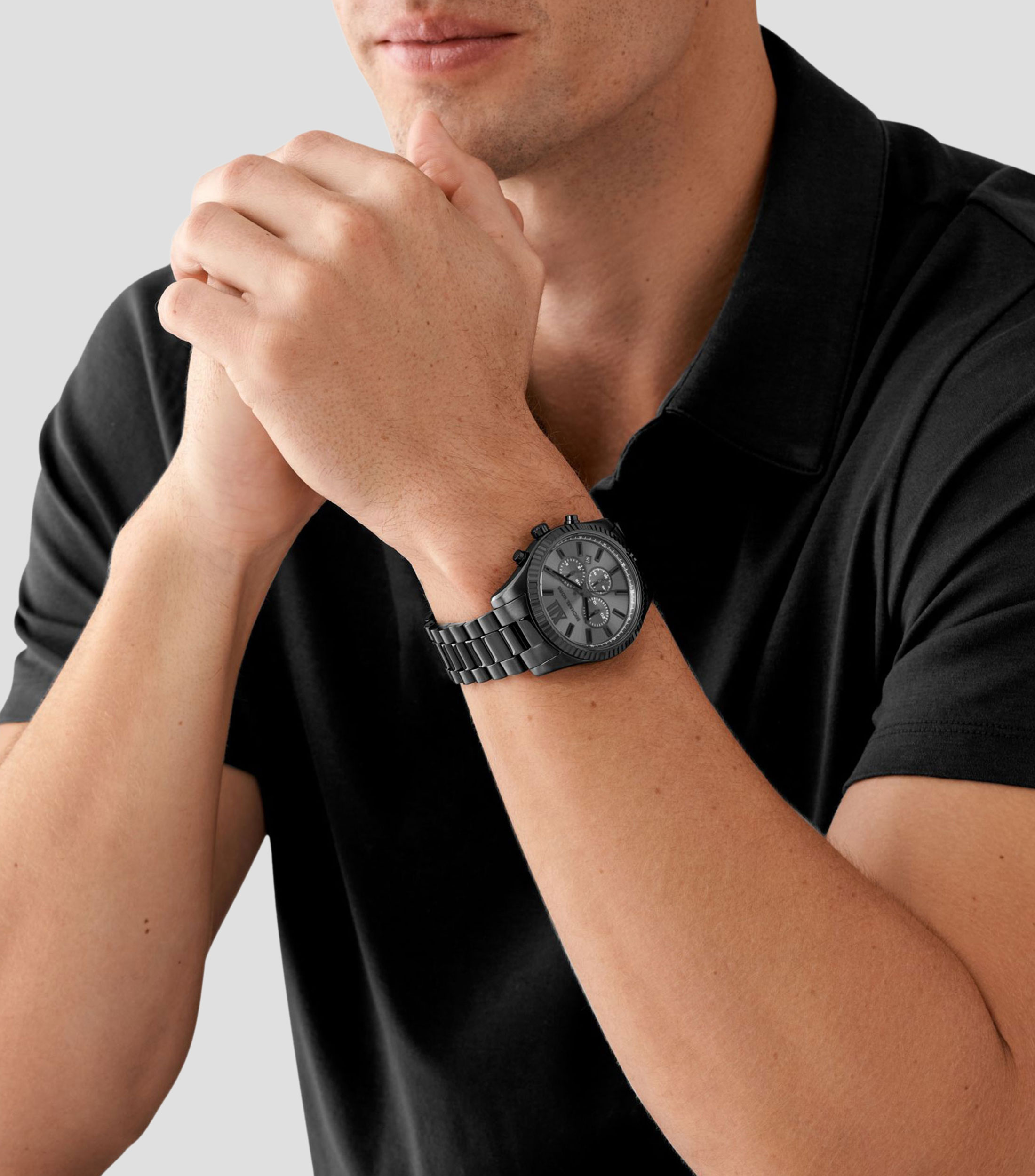 Reloj para hombre Lexington Casual, Negro