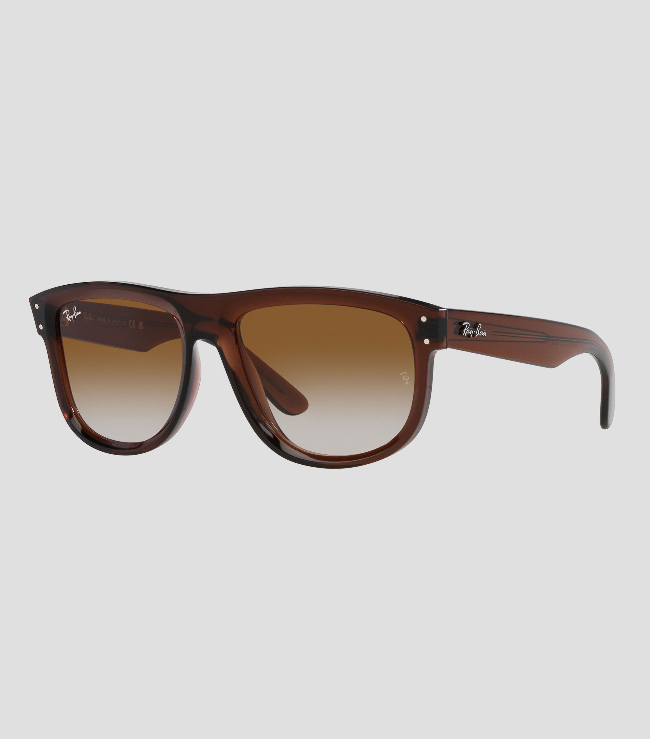 Lentes de sol Cuadrados Boyfriend Reverse Cafés Unisex