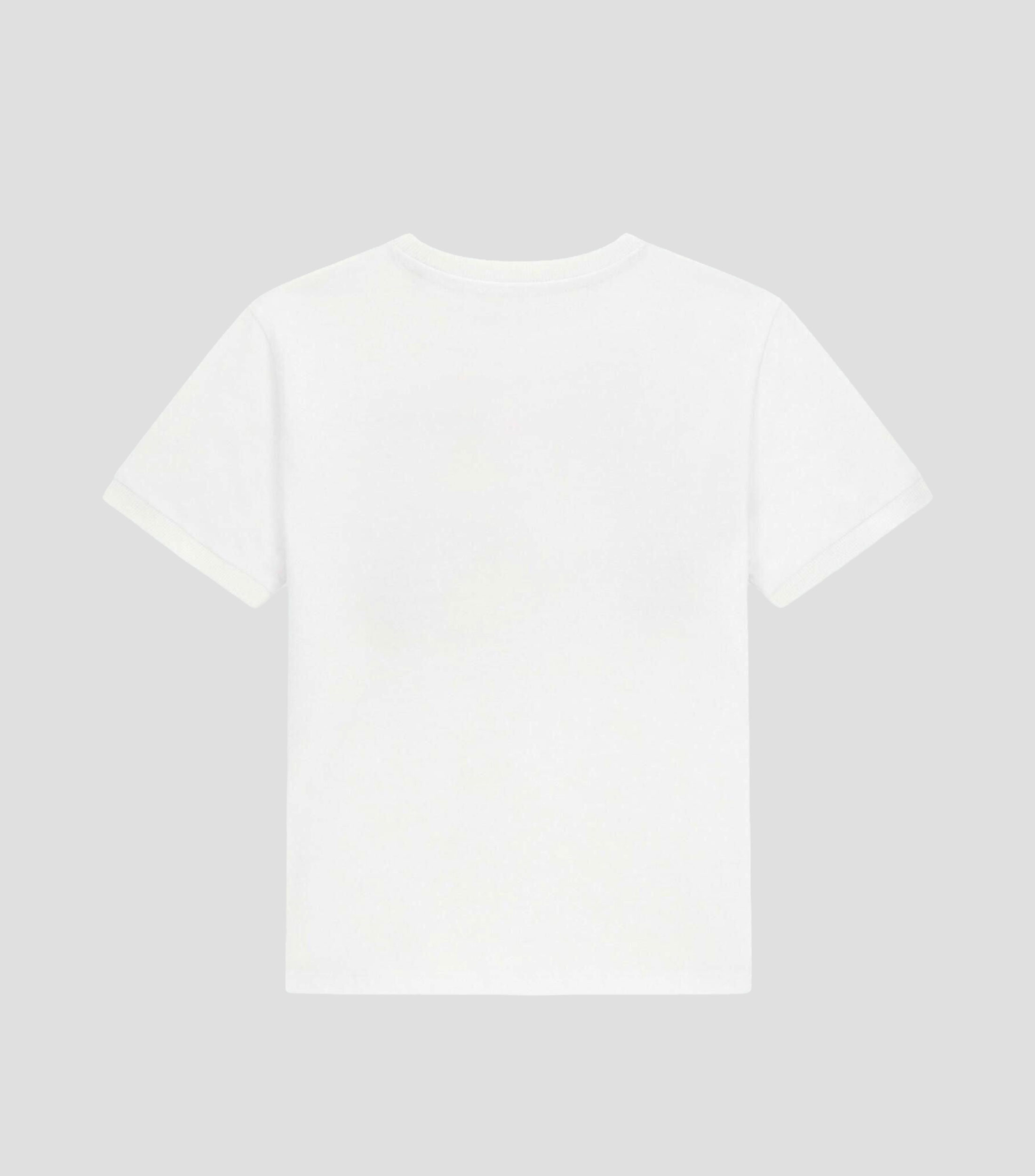 Playera cuello redondo manga corta estampada Niño