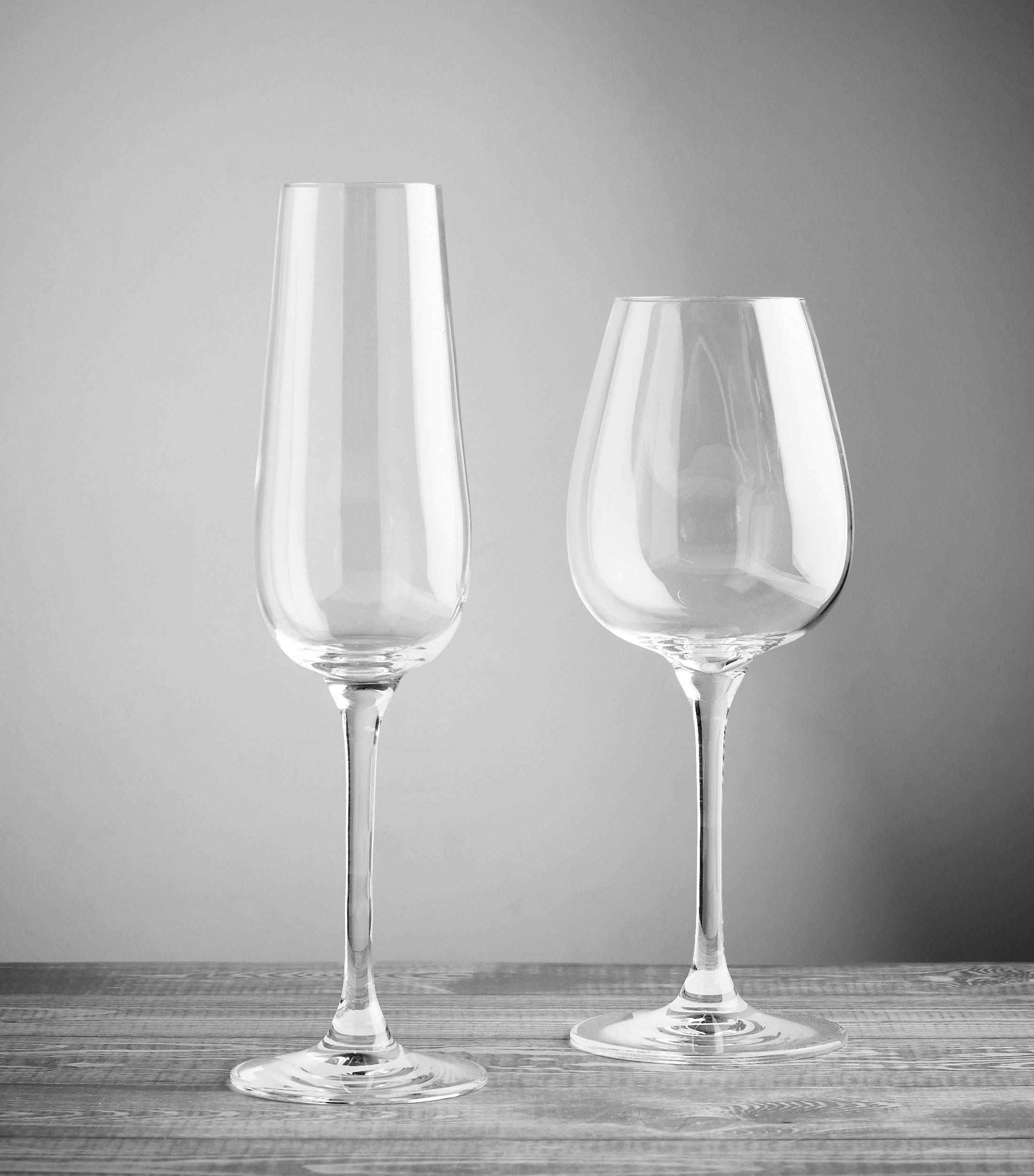 Set 4 copas para champagne Purismo