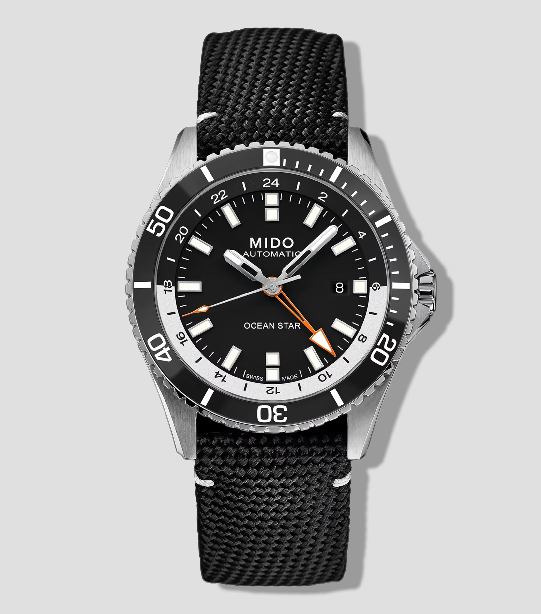 Reloj para Hombre Ocean Star GMT Casual Plateado