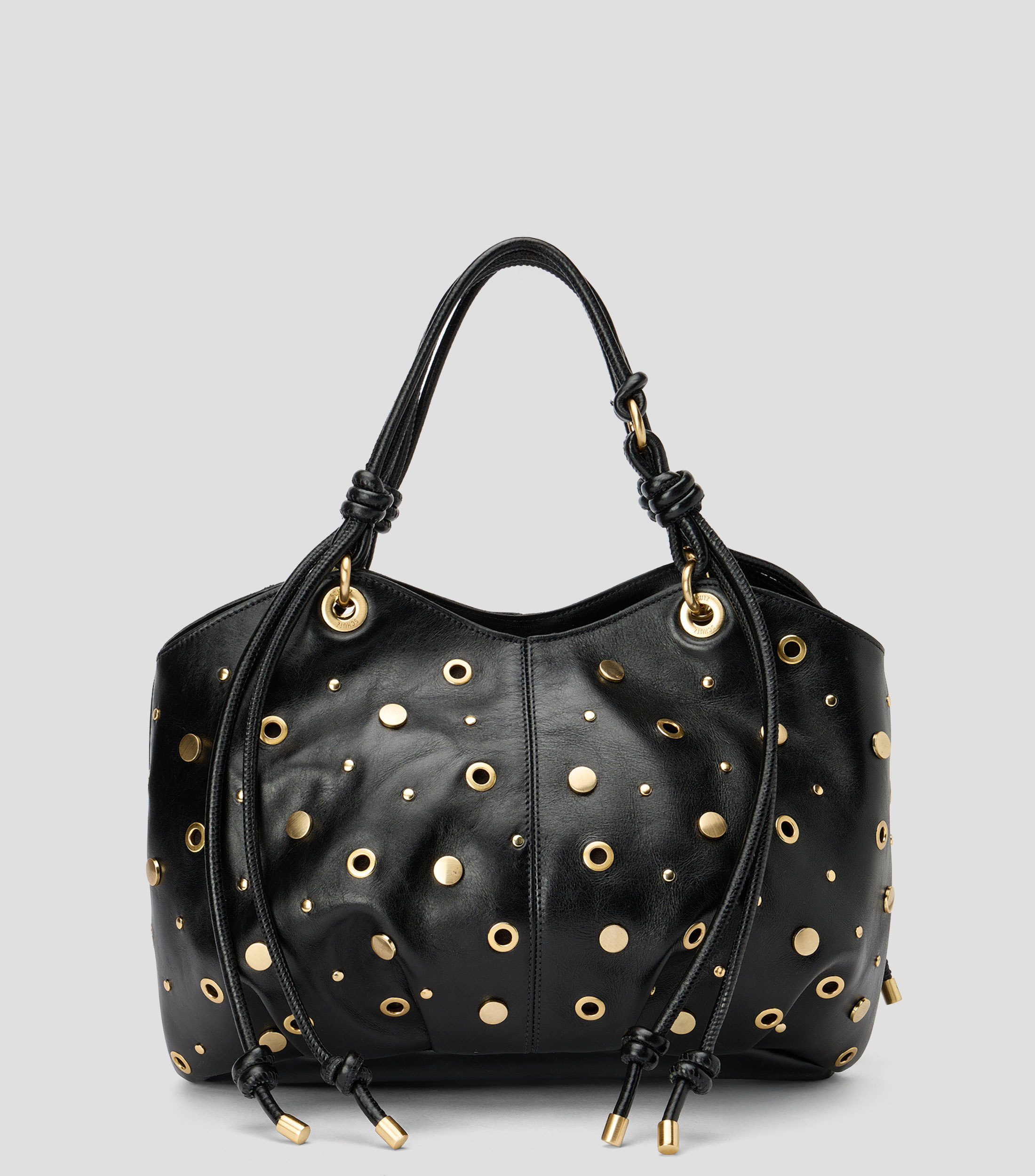 Bolsa Tote en piel vacuna Berry fantasía Mujer