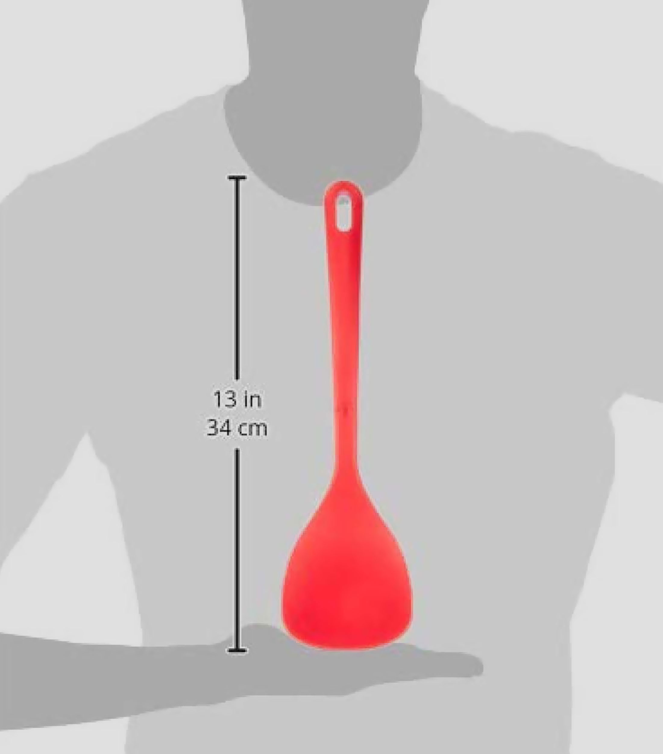 Espátula para Wook Rosso roja