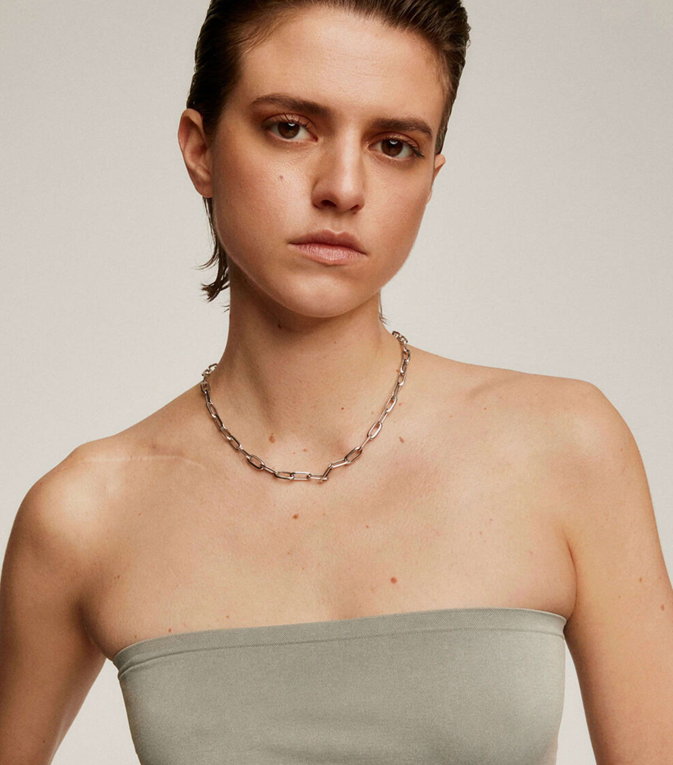 Collar en plata .925 Link Mujer
