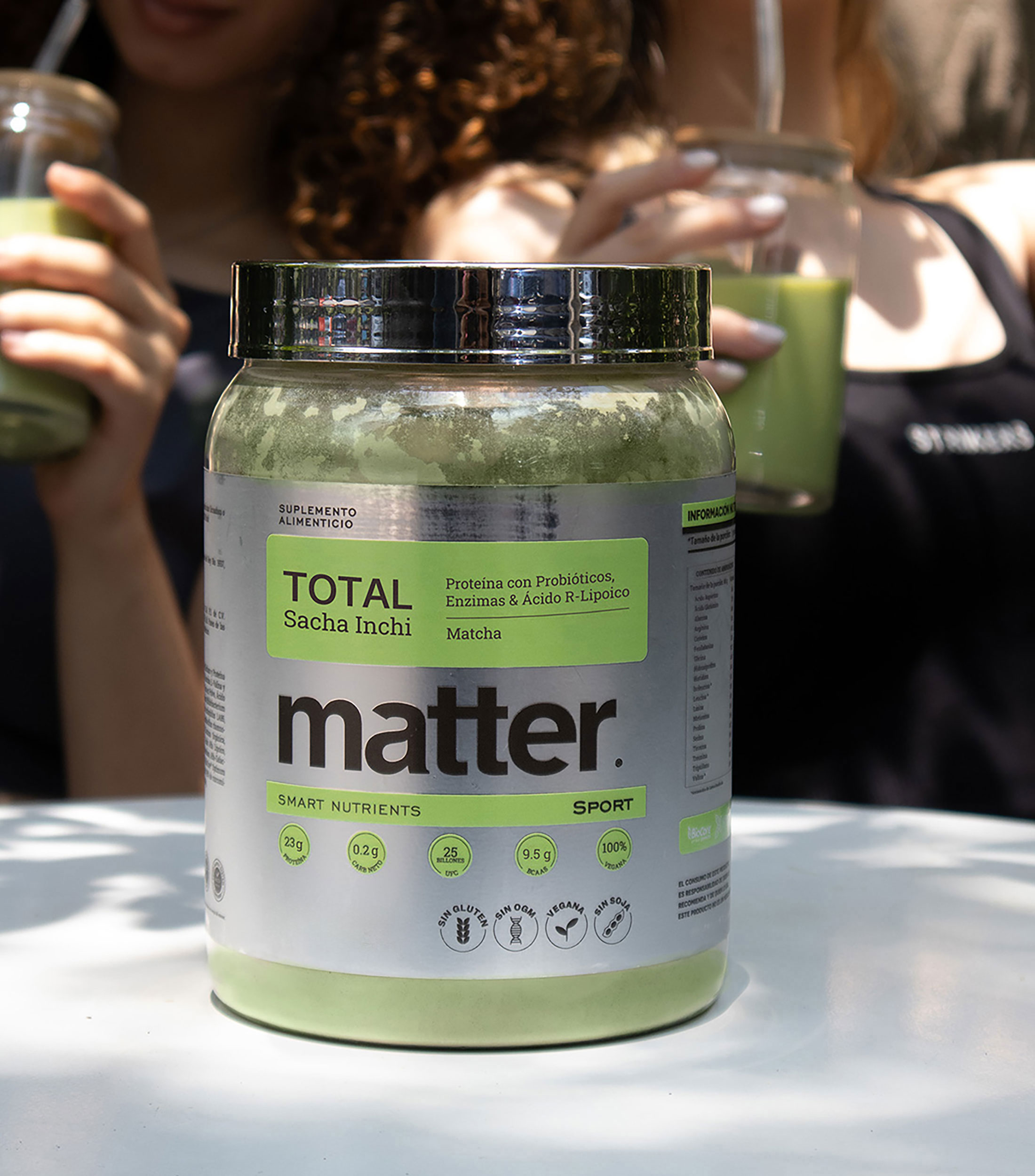 Suplemento alimenticio Total sport matcha, 700 g