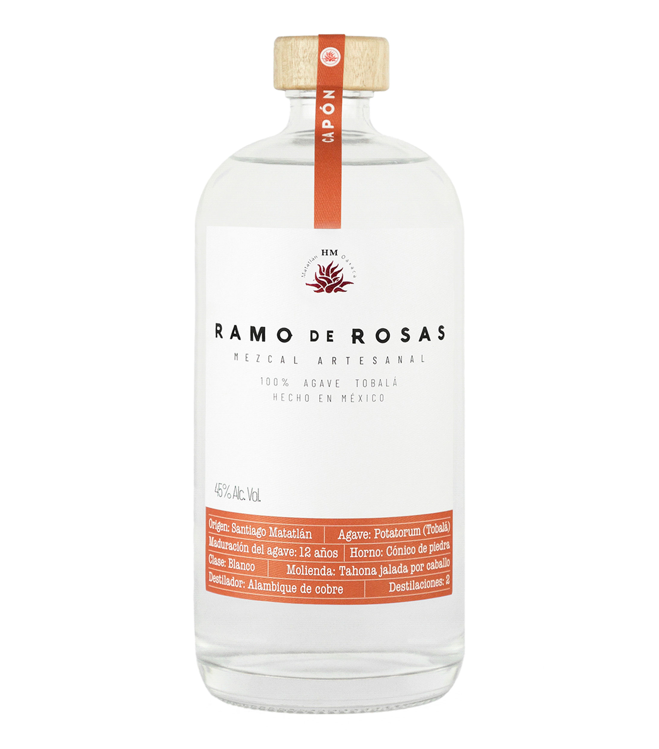 Mezcal Ramo de Rosas, 700 ml