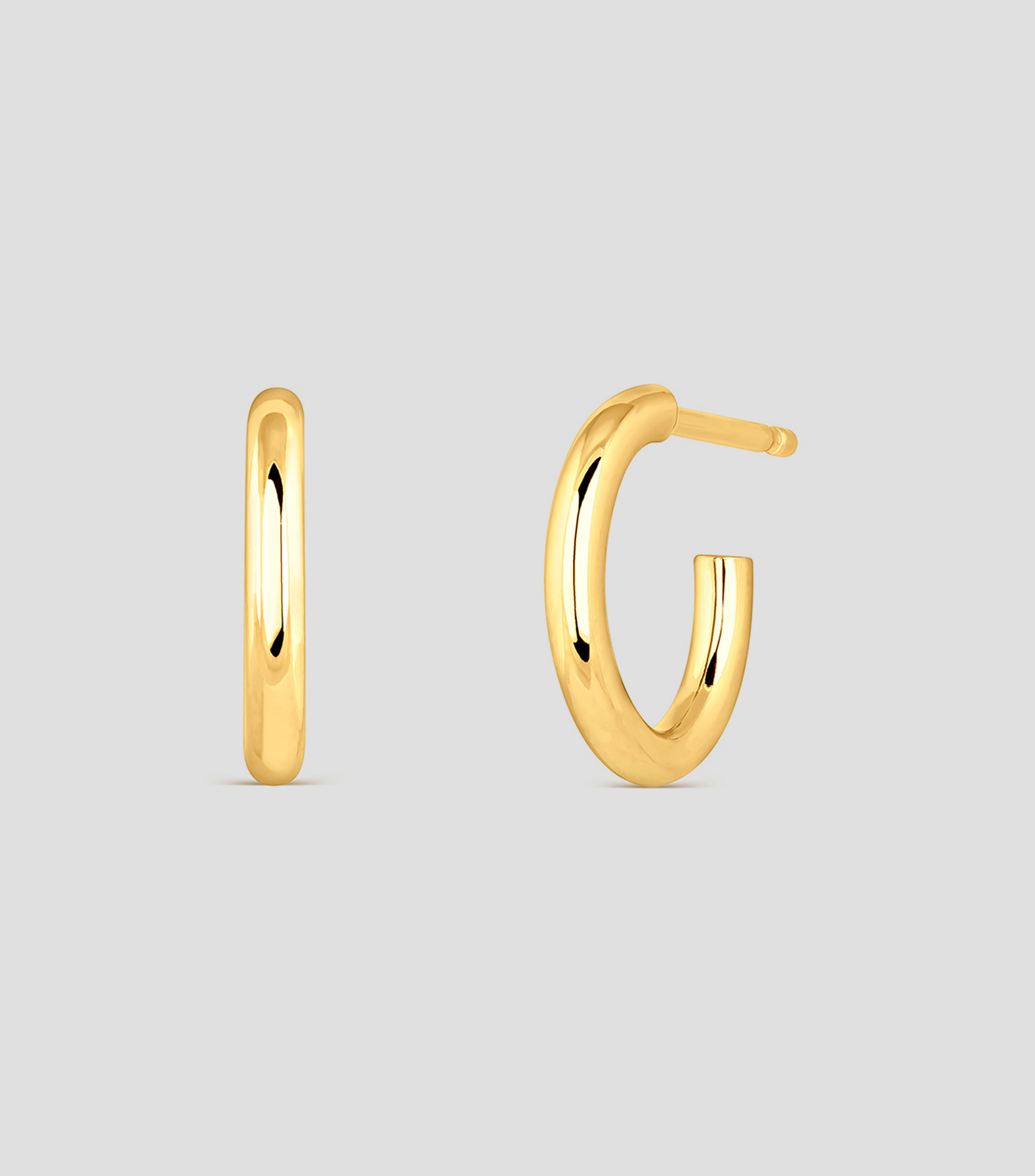 Pendientes en Oro amarillo 18 Kts Idalia Mujer