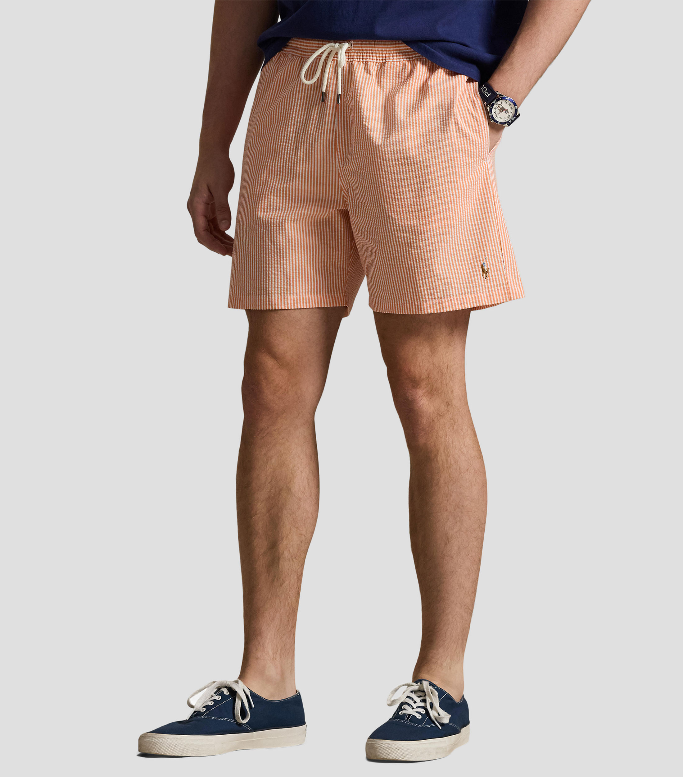 Traje de baño a rayas Hombre