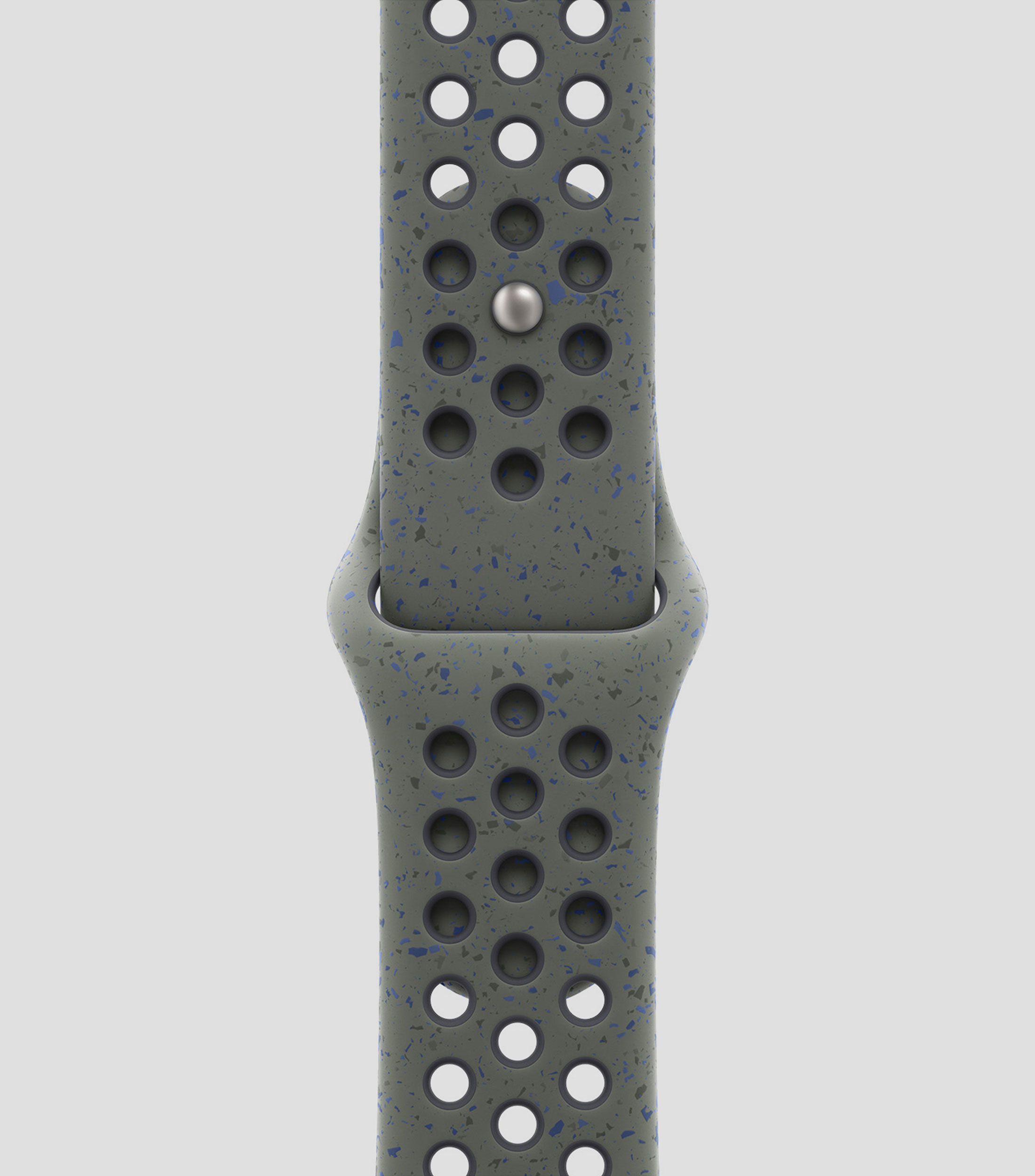 Correa deportiva Nike color caqui militar para caja de 42mm - S-M