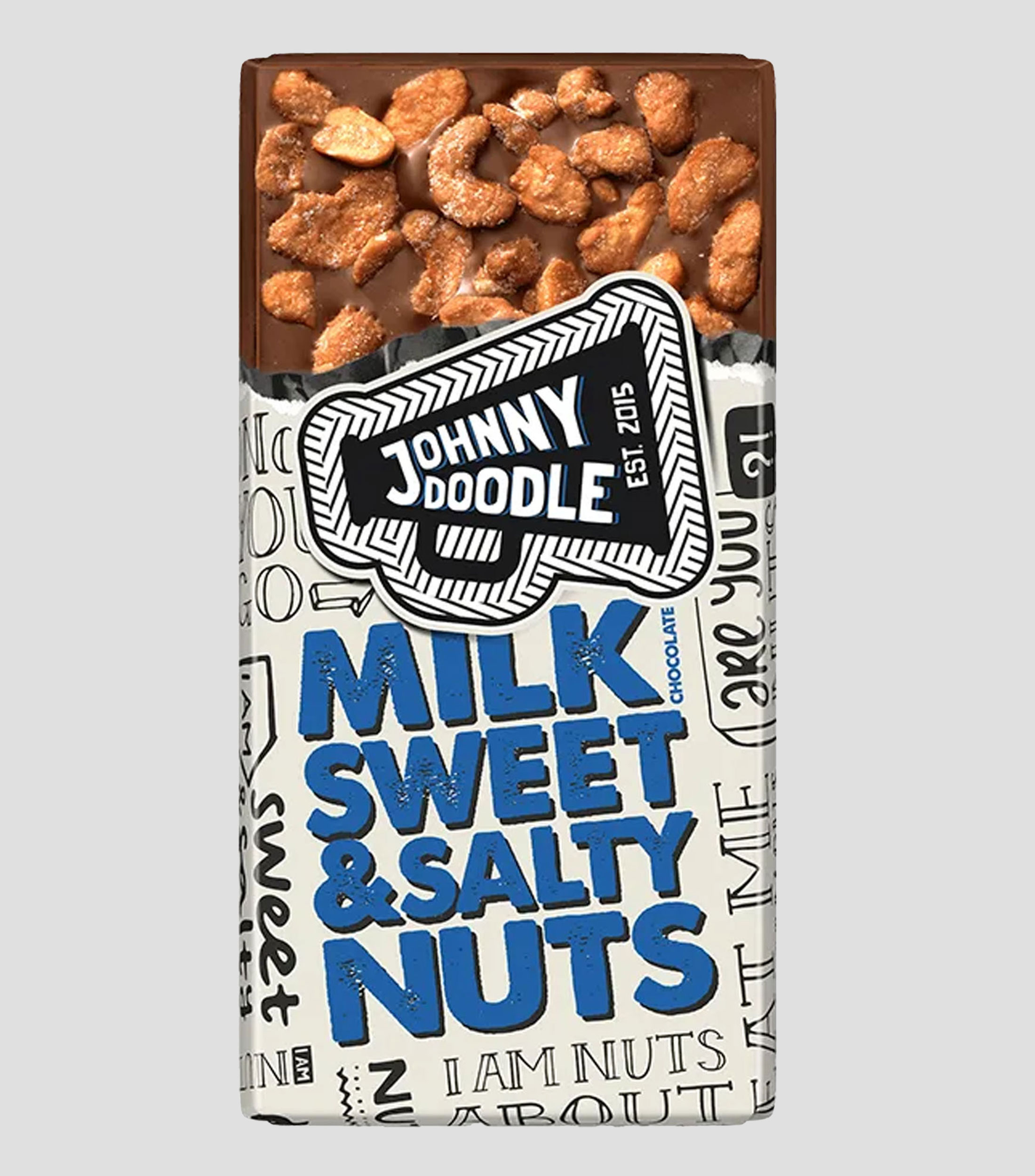 Chocolate Milk Sweet & Salty Nuts, 150 gr