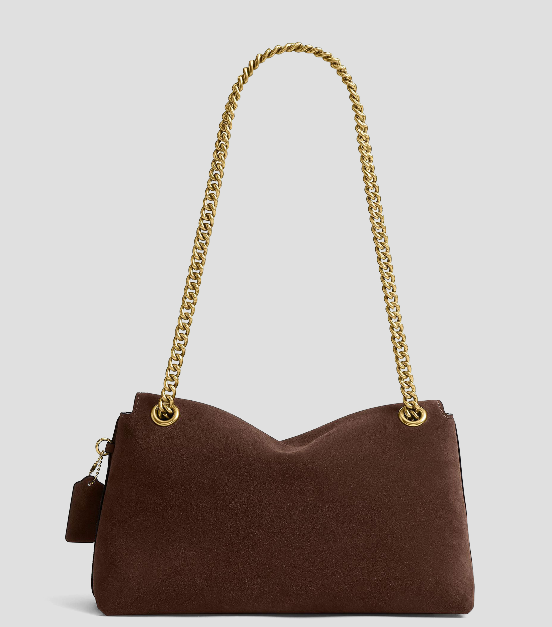 Bolsa shoulder de ante Chelsea 30 lisa Mujer