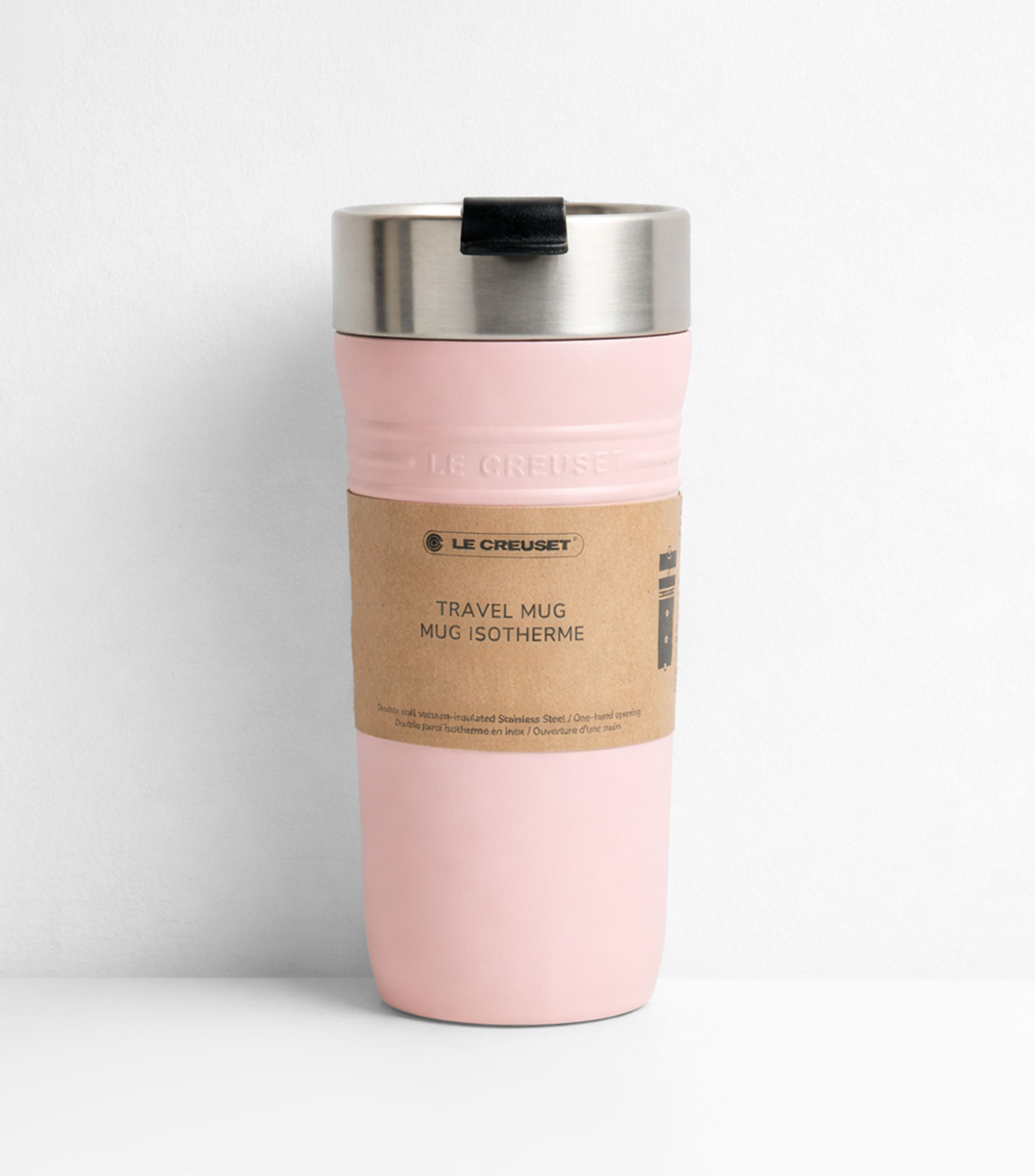 Termo para café 350 ml rosa