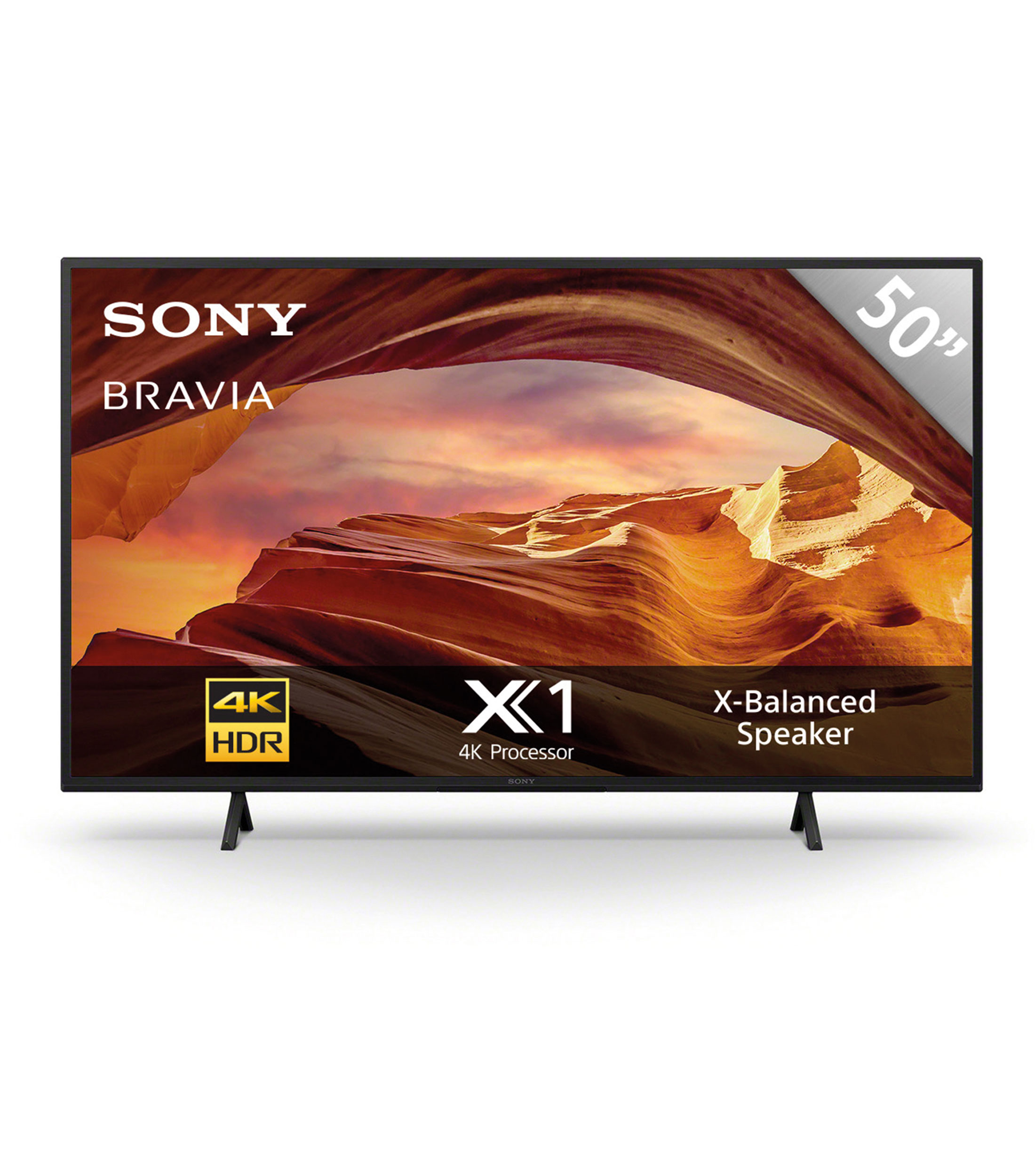 Sony Pantalla 50 Pulgadas Plana BRAVIA LED 4K UHD Google TV KD50X77L